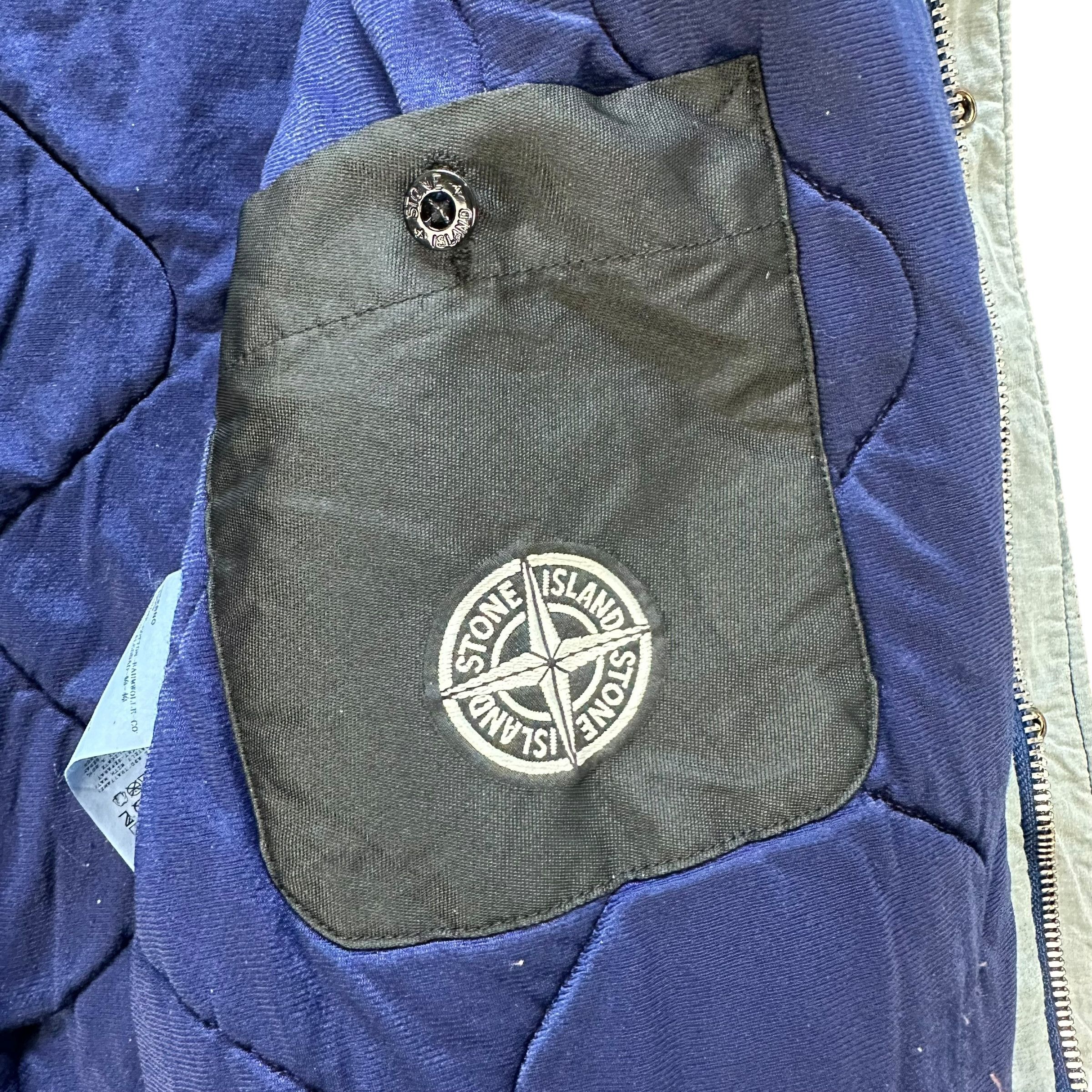 Stone Island Trashed STONE ISLAND Puffer Hooded Jacket #A82-1994 Size US L / EU 52-54 / 3 - 15 Thumbnail