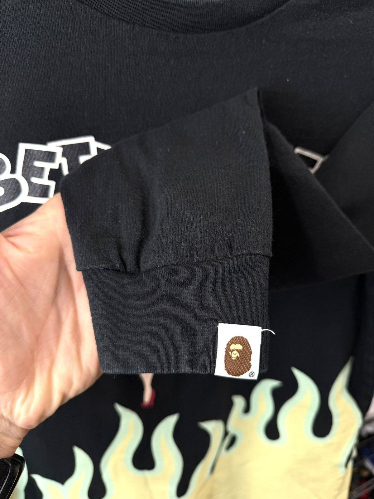 Bape Rare! Betty Boop x Bape Longsleeve A Bathing Ape Size S / US 4 / IT 40 - 6 Thumbnail