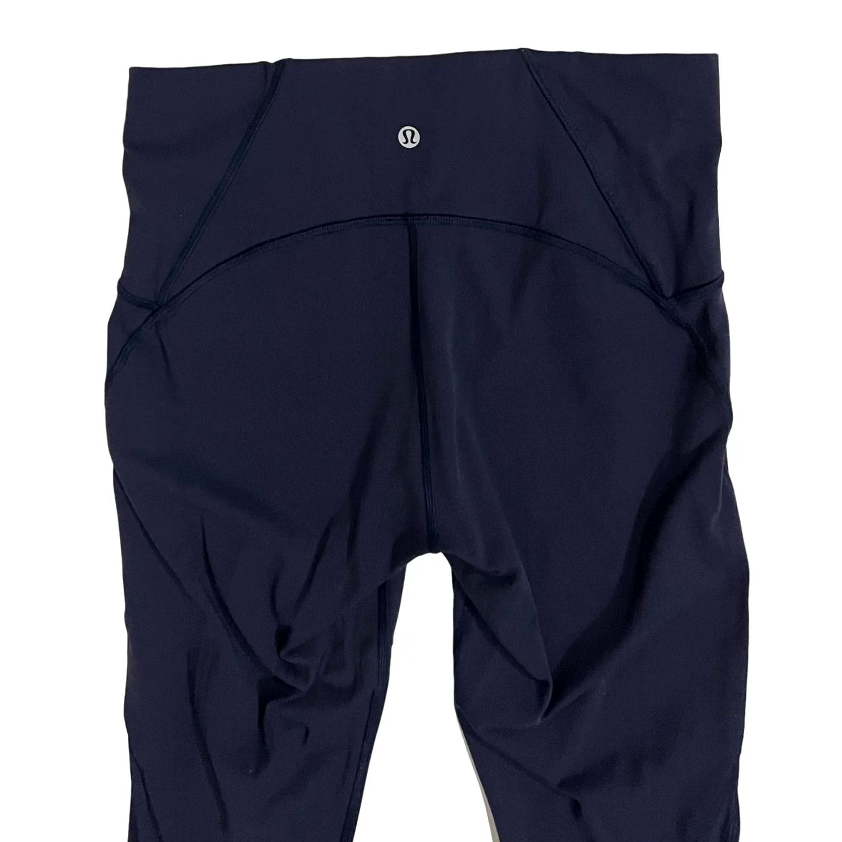 Lululemon Lululemon Leggings Train Times 7/8 Pant 25” Midnight Navy Blue Cropped Womens 6 XS? Size 30" / US 8 / IT 44 - 4 Thumbnail