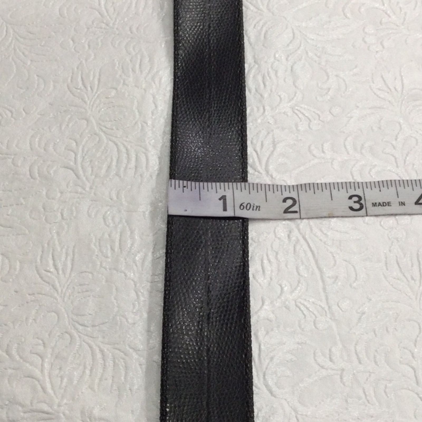 Other Black Belt w/Silver Plated Art Decor Buckle 32 Inches Size ONE SIZE - 12 Thumbnail