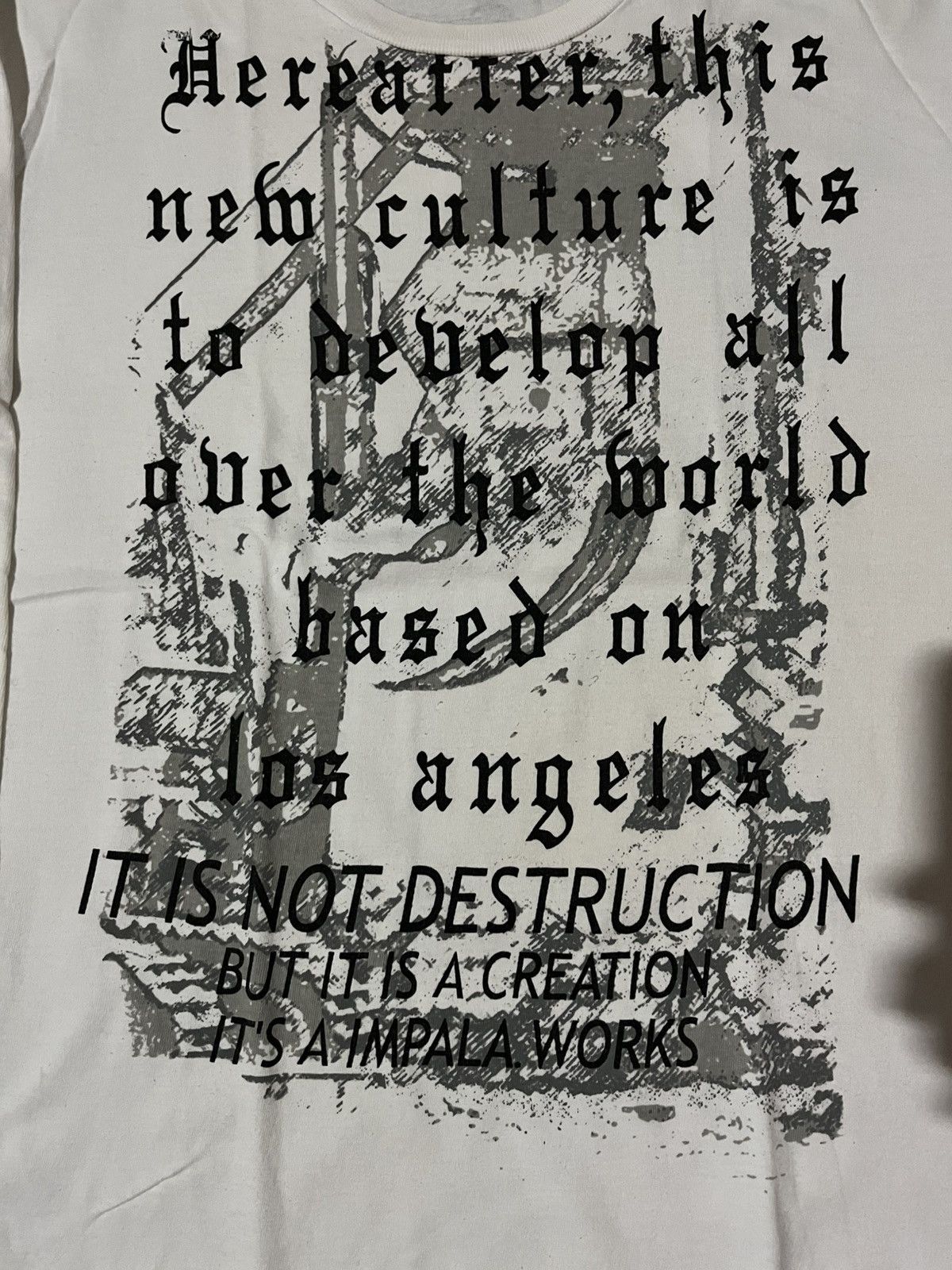 Japanese Brand Impala i6w9 Poem Longsleve Tee Size US XL / EU 56 / 4 - 3 Thumbnail