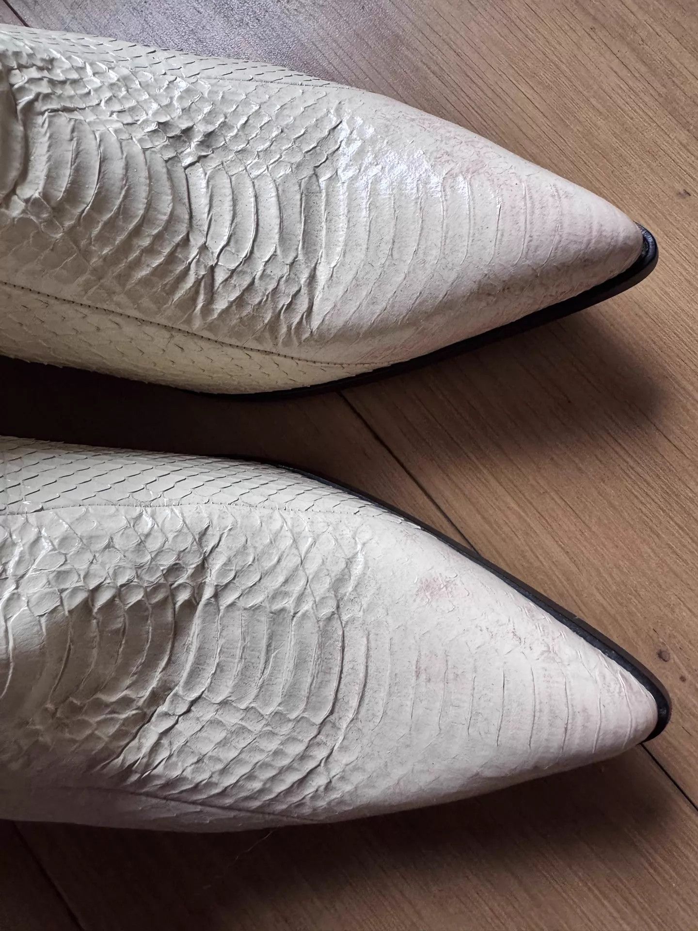 Saint Laurent Paris SAINT LAURENT SLP Snakeskin Boots 41 Boxed Size US 8 / EU 41 - 4 Thumbnail