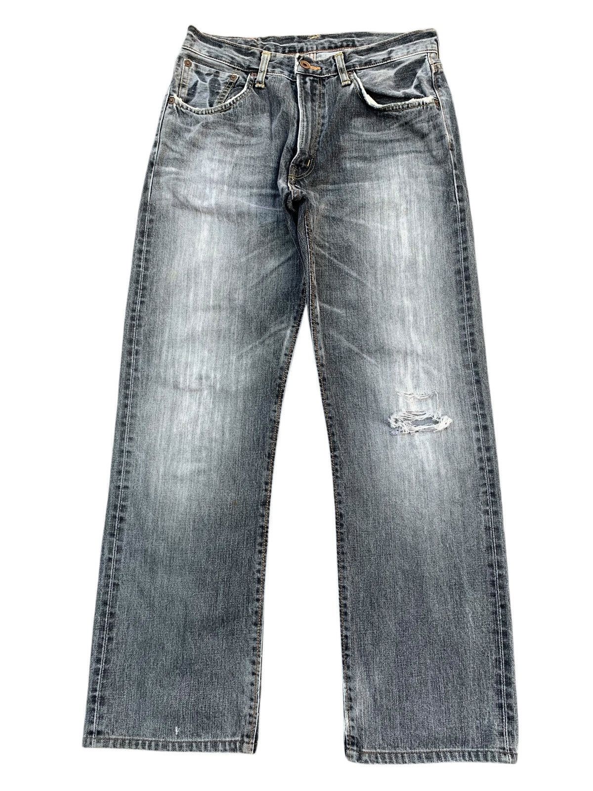 Edwin VINTAGE EDWIN 505zx SELVEDGE FADED & RUSTY DISTRESSED DENIM Size US 30 / EU 46 - 1 Thumbnail