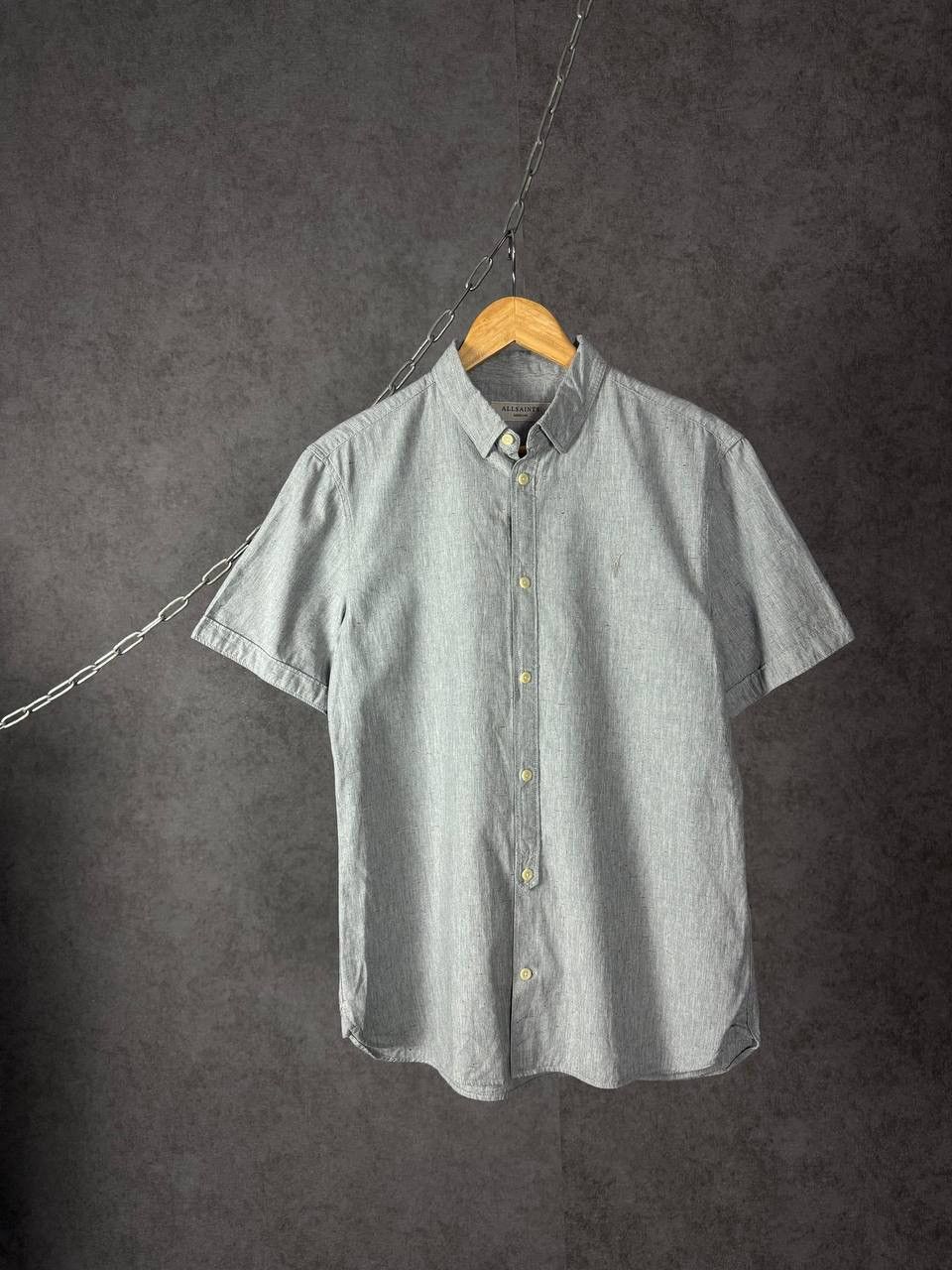 Allsaints Allsaints designer logo shirt Size US M / EU 48-50 / 2 - 1 Thumbnail