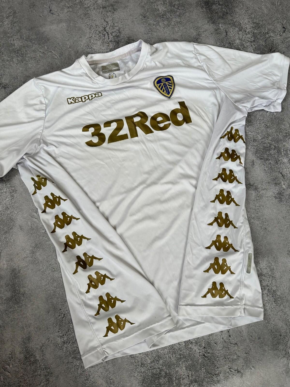 Kappa LEEDS UNITED 2017 2018 HOME SHIRT FOOTBALL SOCCER JERSEY 4XL Size US XXL / EU 58 / 5 - 4 Thumbnail