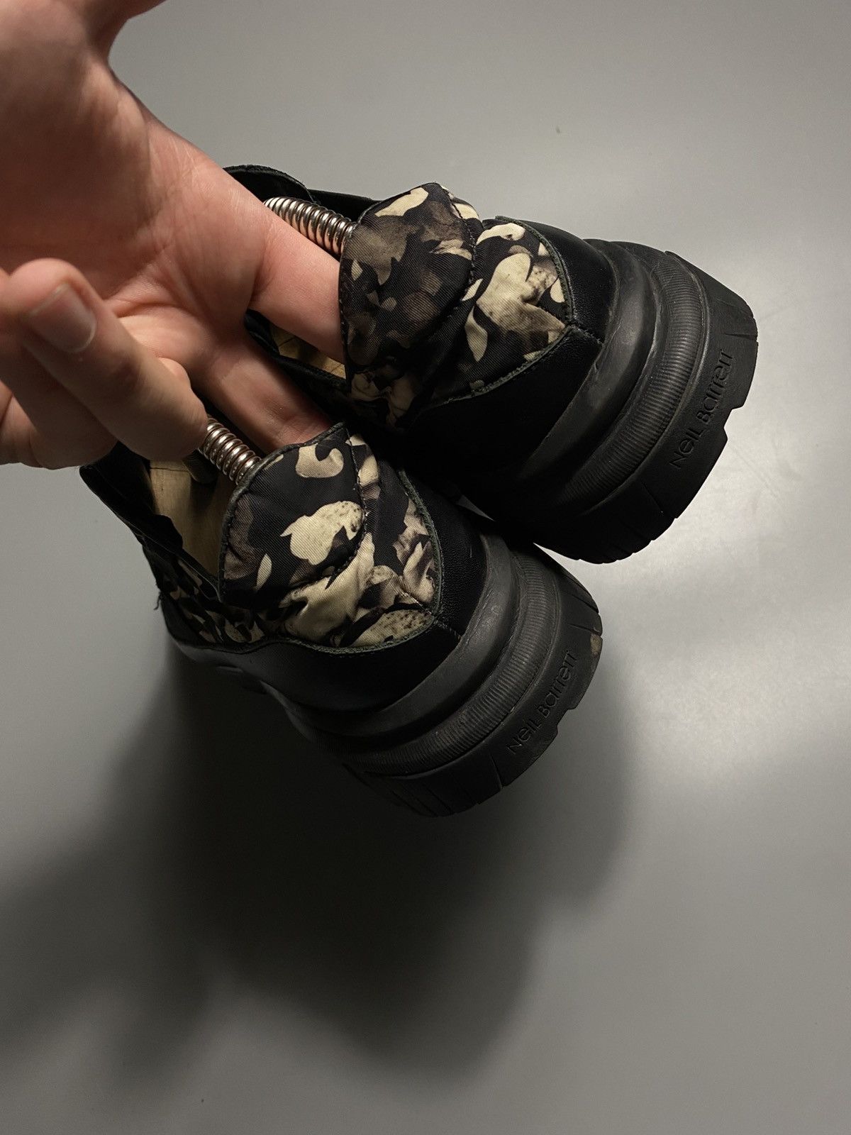 Neil Barrett Neil Barrett avant garde shoes leather Size US 7 / EU 40 - 5 Thumbnail