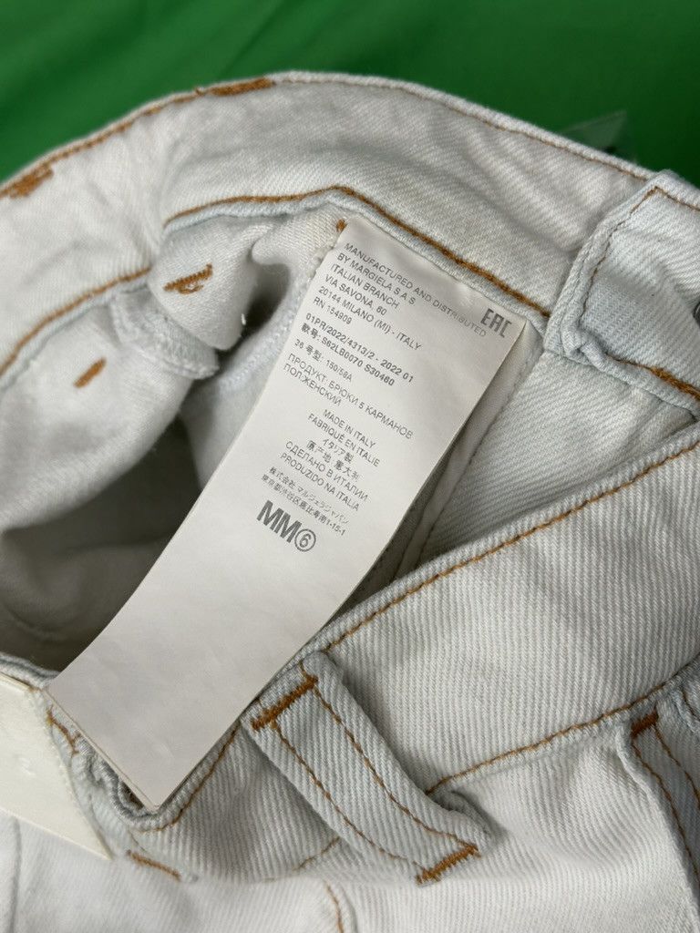 MM6 Maison Margiela MM6 Runway Denim Pants Size 25" / US 0 / IT 36 - 7 Thumbnail