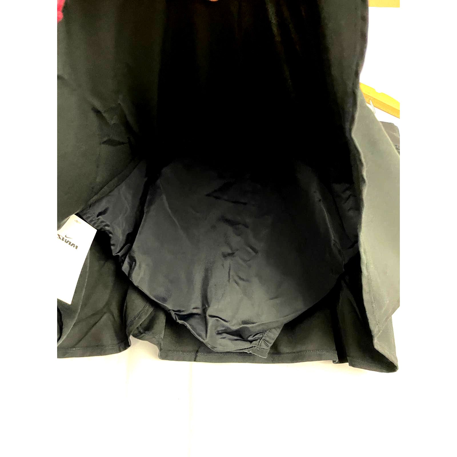 Nike NEW Nike Solid Board Skirt 1X Black Swimsuit Bottoms Size 38" / US 16 / IT 52 - 6 Thumbnail