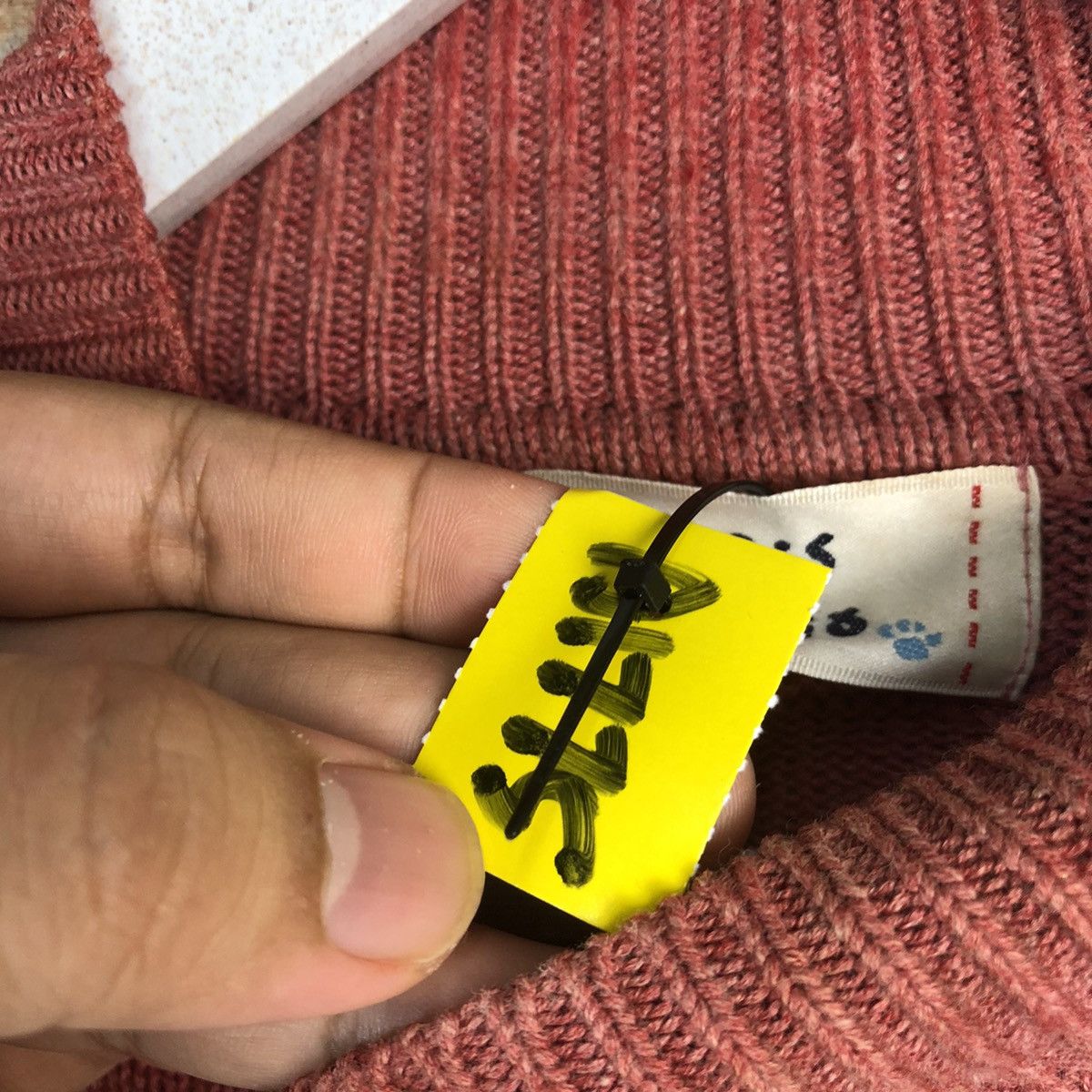 Homespun Knitwear × Japanese Brand T Bis Studio Pink Knitwear #A1775 Size M / US 6-8 / IT 42-44 - 9 Thumbnail