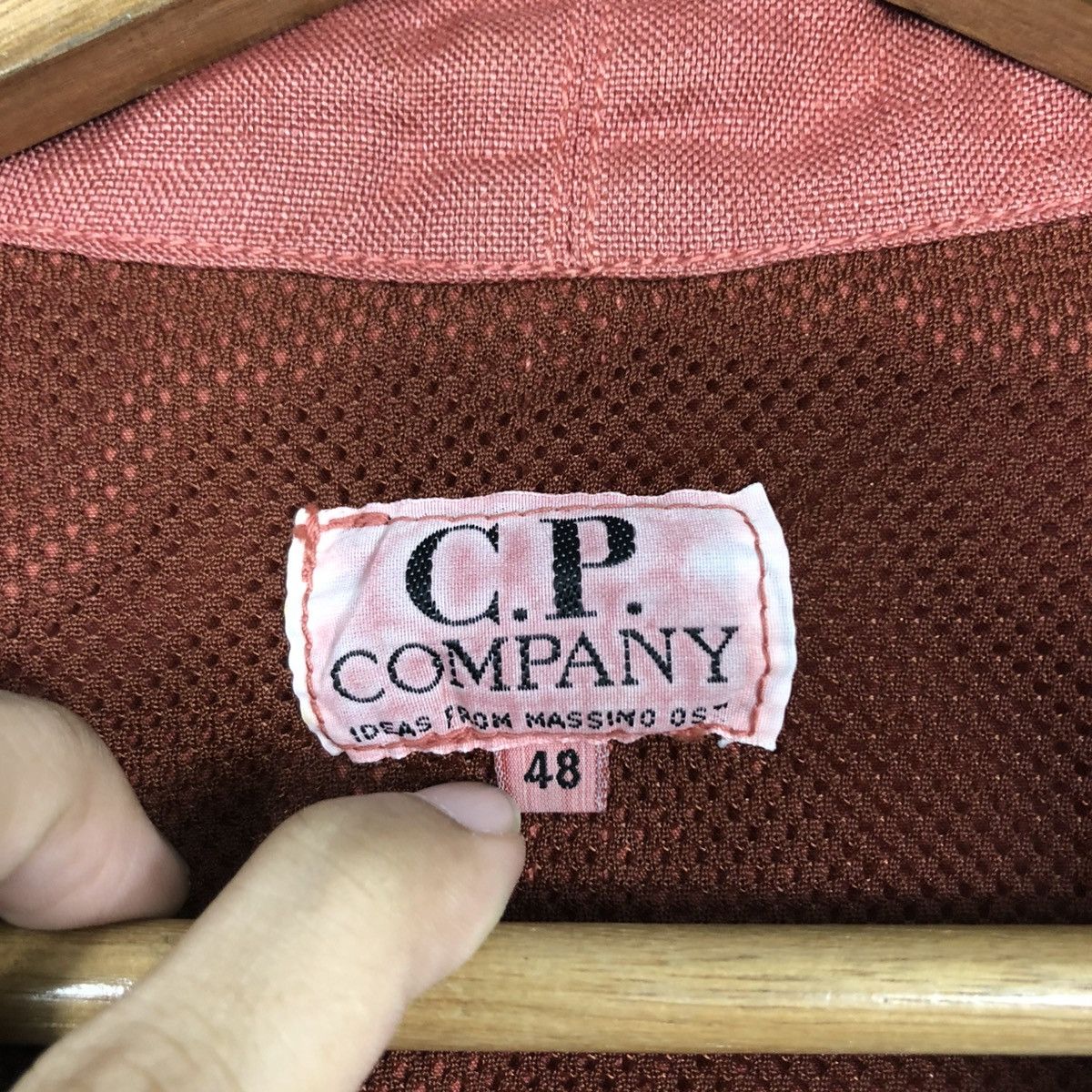 C.P. Company 🔥VINTAGE BOMBER JACKET BUTTON CP COMPANY MASSIMO OSTI Size US M / EU 48-50 / 2 - 19 Thumbnail