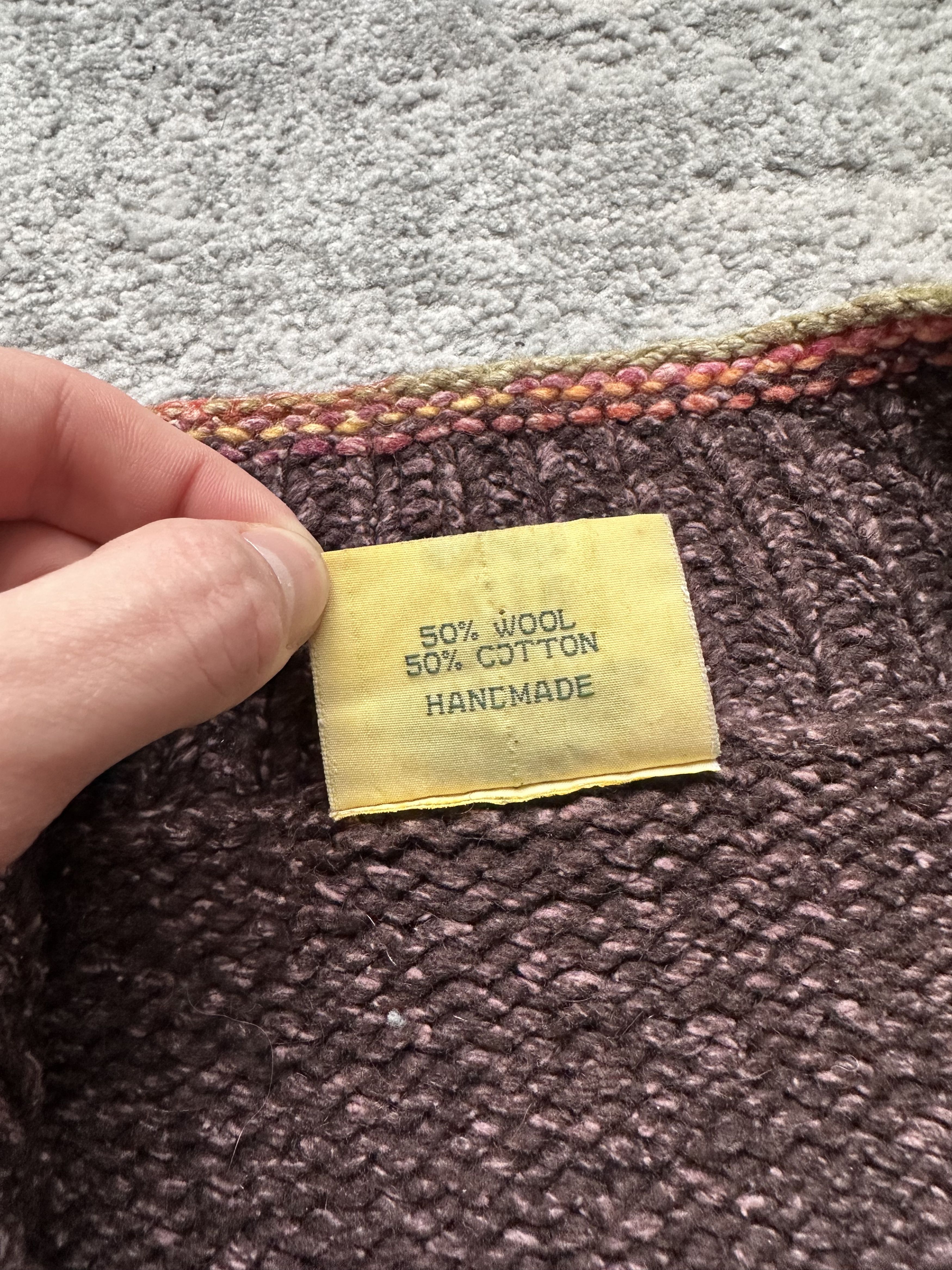 Other Pachamama Vintage Zip Sweater Size L / US 10 / IT 46 - 9 Thumbnail