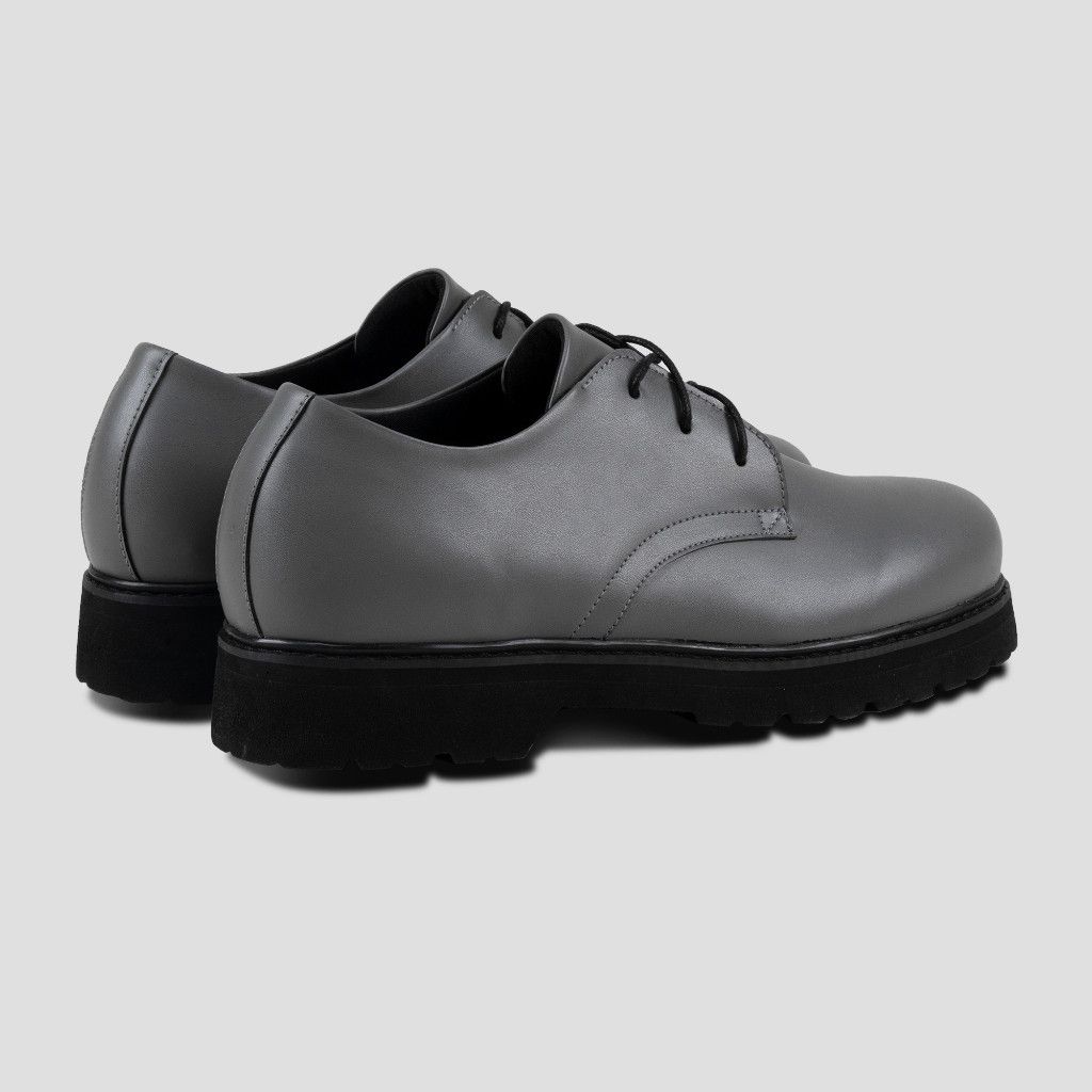 Other Hellas Derby Grey Chunky Leather Size US 10 / EU 43 - 3 Thumbnail