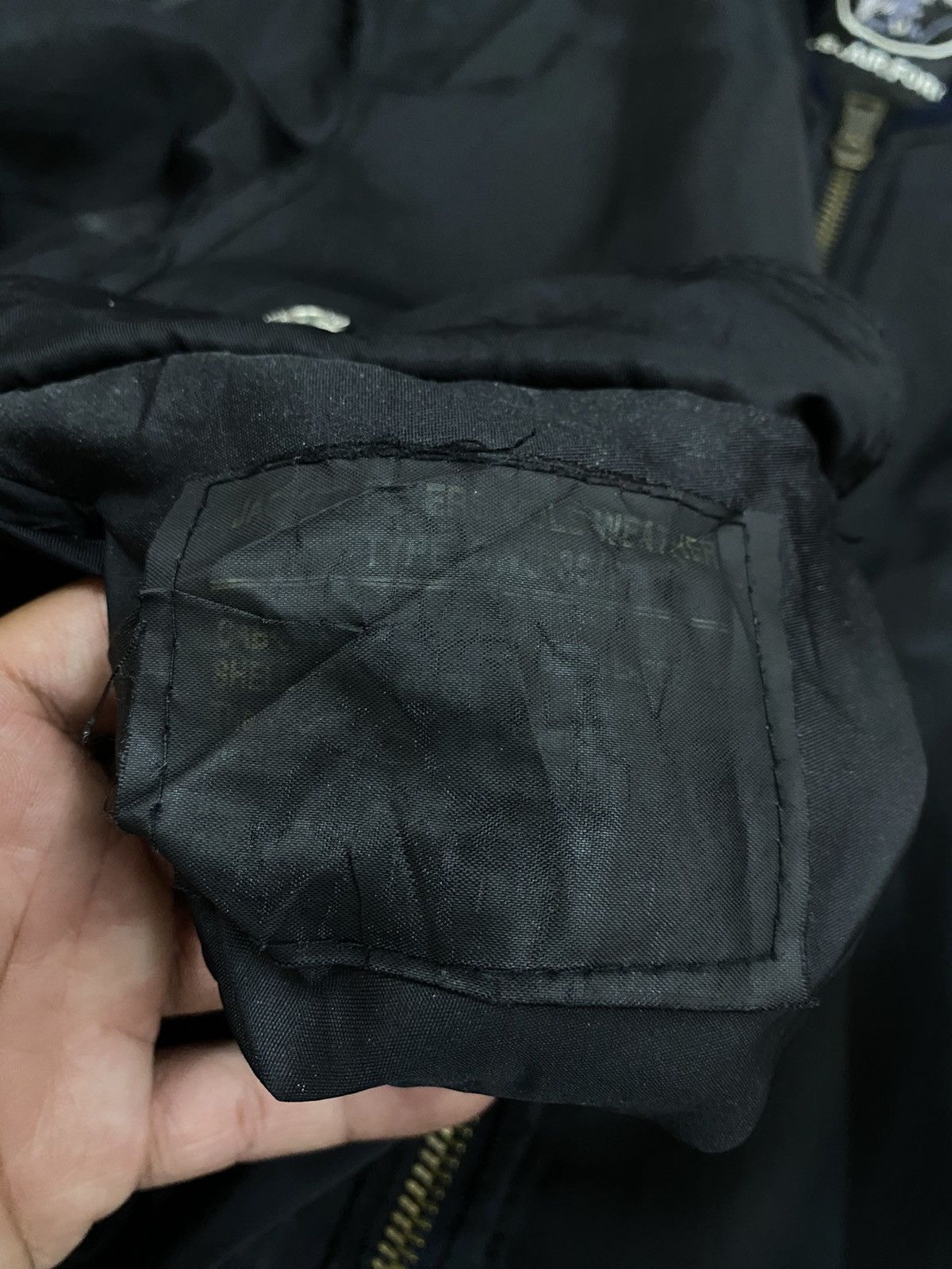 Vintage Vtg U.S Air Force Bomber Jacket Black Size US XL / EU 56 / 4 - 11 Thumbnail