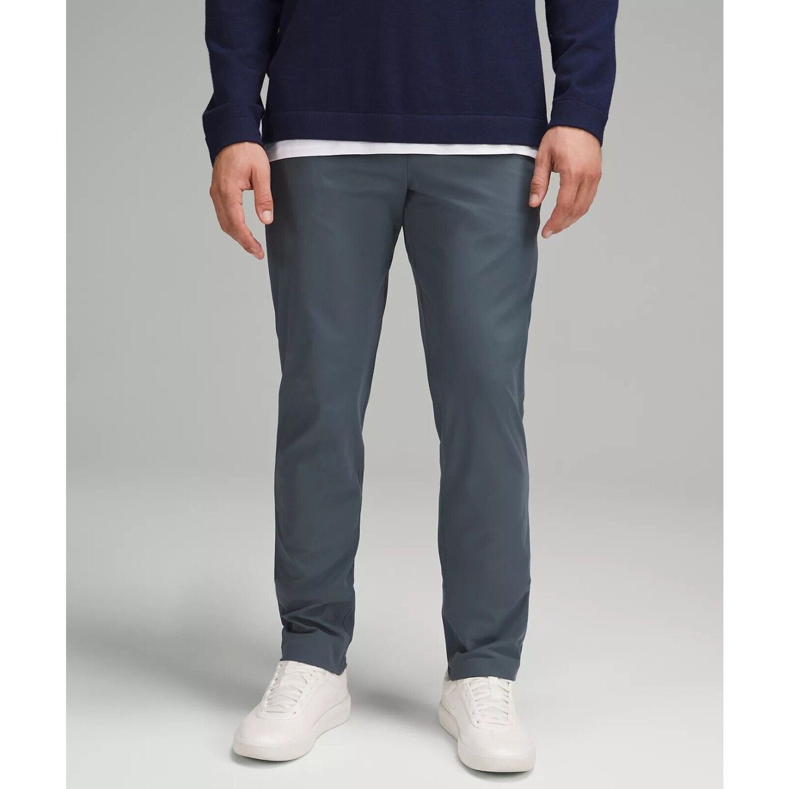 Lululemon Lululemon ABC Classic Fit Trouser Pant *Warpstreme In Oil Size US 38 / EU 54 - 1 Thumbnail
