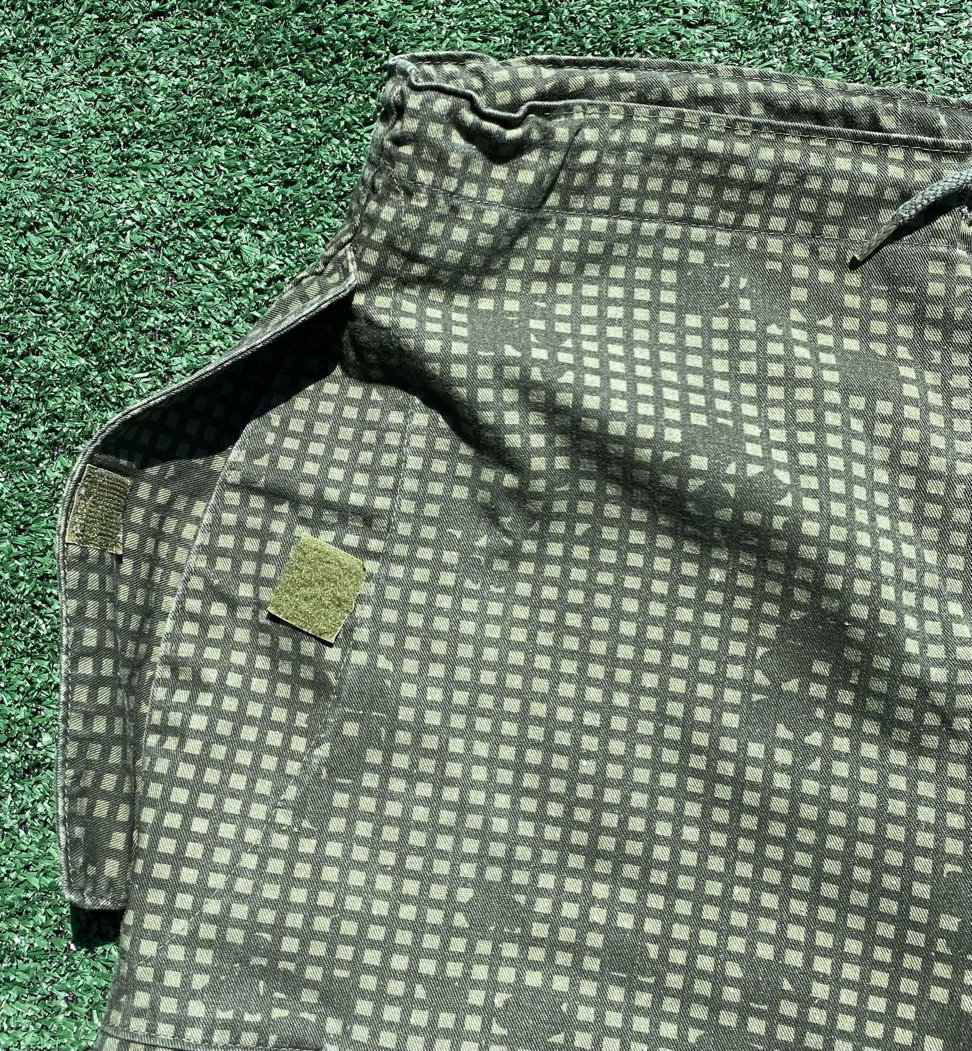 Vintage 1983 Night Desert Camo Camouflage Grid Utility Pants Large Size US 37 - 4 Thumbnail