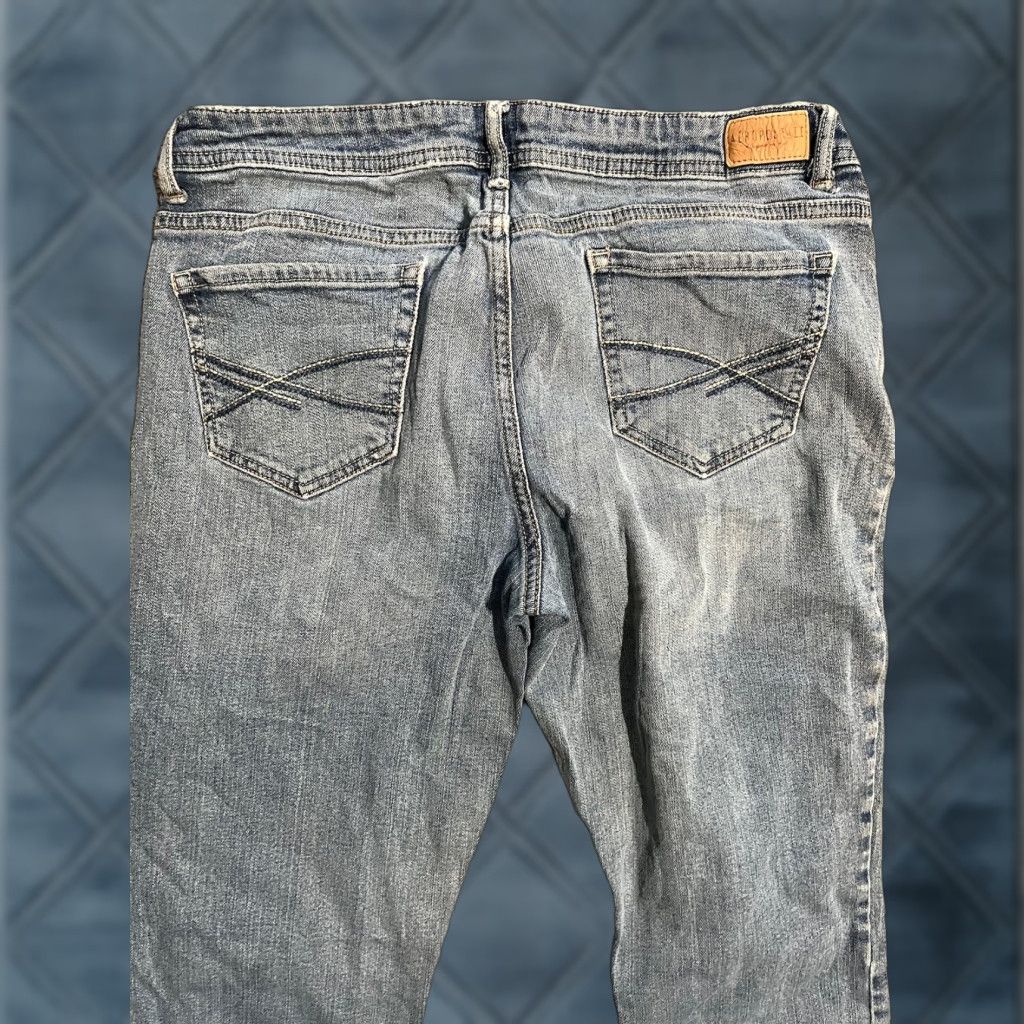 Aeropostale AEROPOSTALE Women’s CURVY BOOT JEANS Sz 12 Regular Cowgirl Western Size 34" / US 12 / IT 48 - 1 Thumbnail