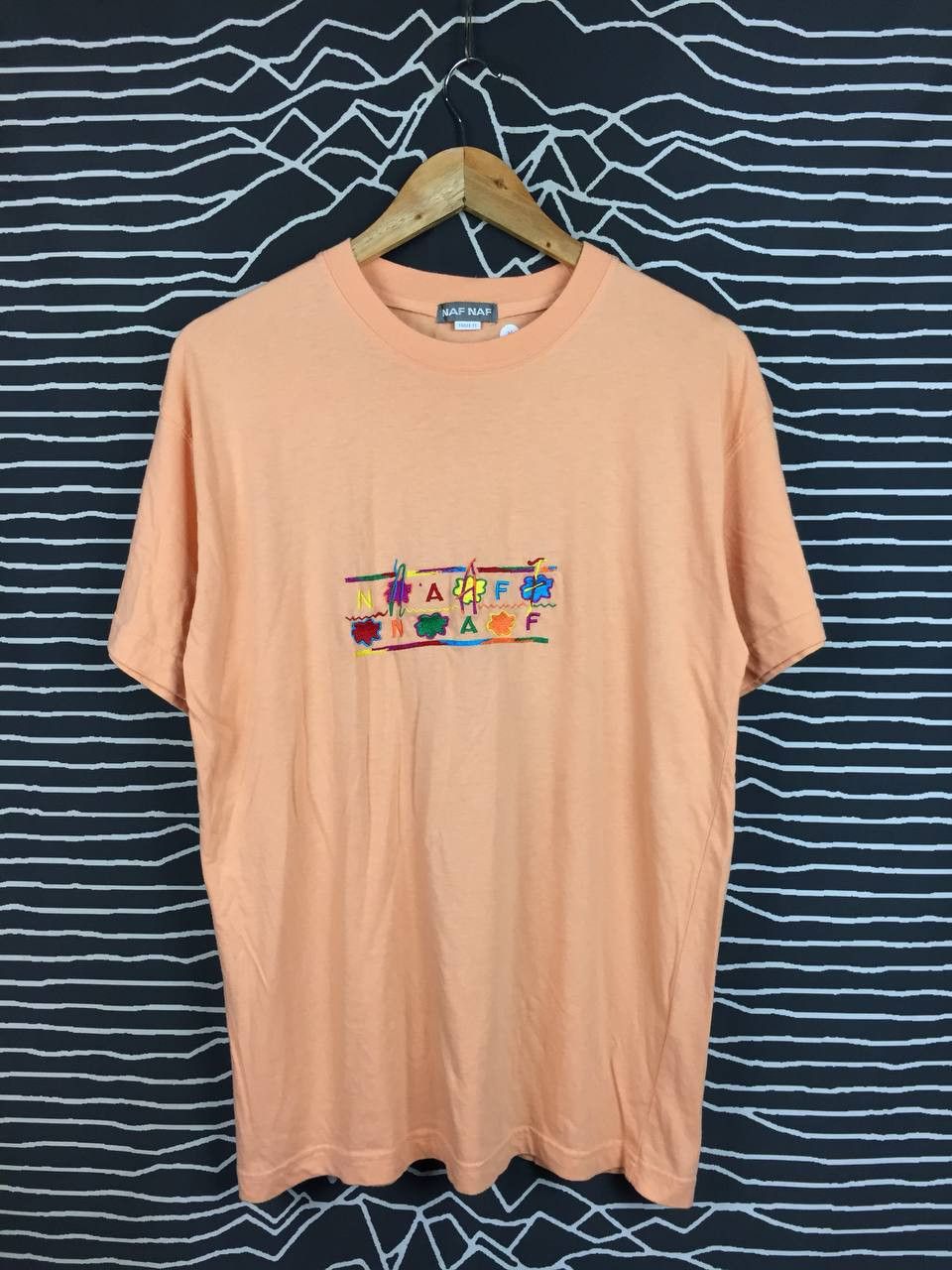 Vintage Vtg NAF NAF French Fashion Designer Avantgarde Tee Size US M / EU 48-50 / 2 - 1 Thumbnail