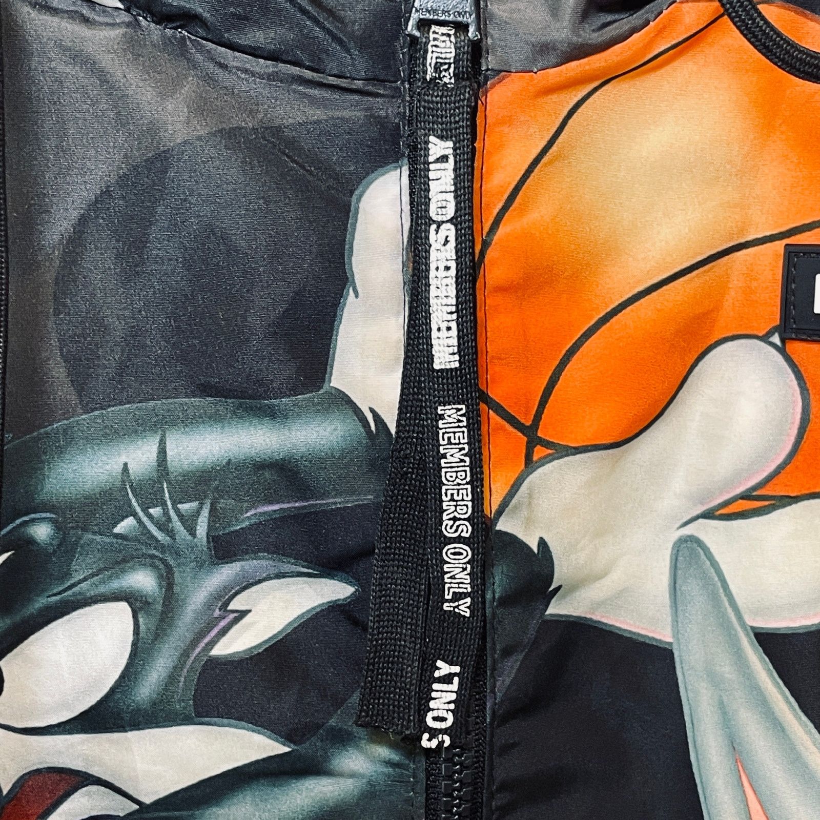 Members Only Members Only Space Jam Bomber Jacket - Unisex L - Black Size US L / EU 52-54 / 3 - 5 Thumbnail