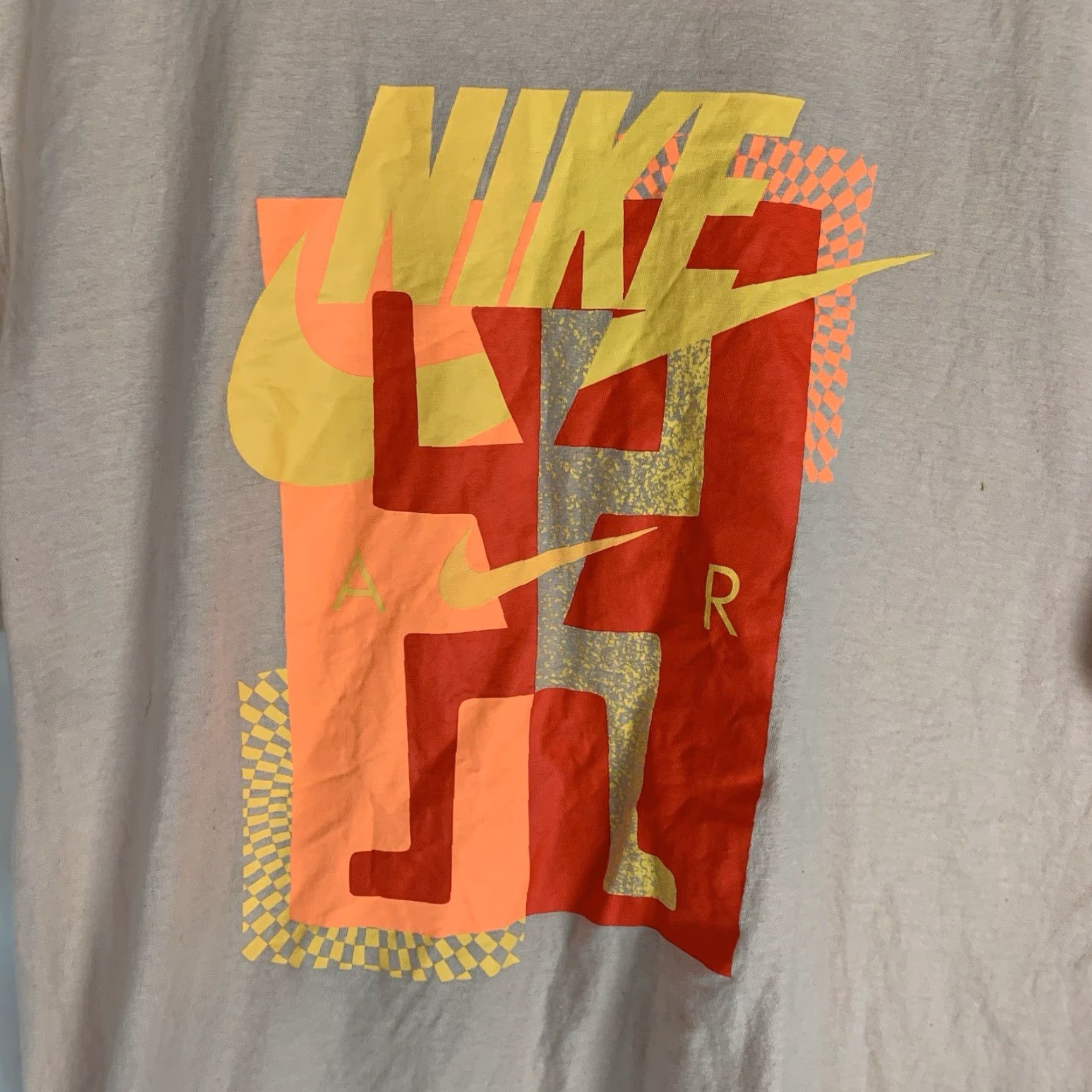 Nike VINTAGE Nike Air Tee Pink XL T-Shirt Men Regular Fit Short Sleeve Crew Neck Logo Sportswear 1980s Retro Graphic Tee Men Size US XL / EU 56 / 4 - 3 Thumbnail