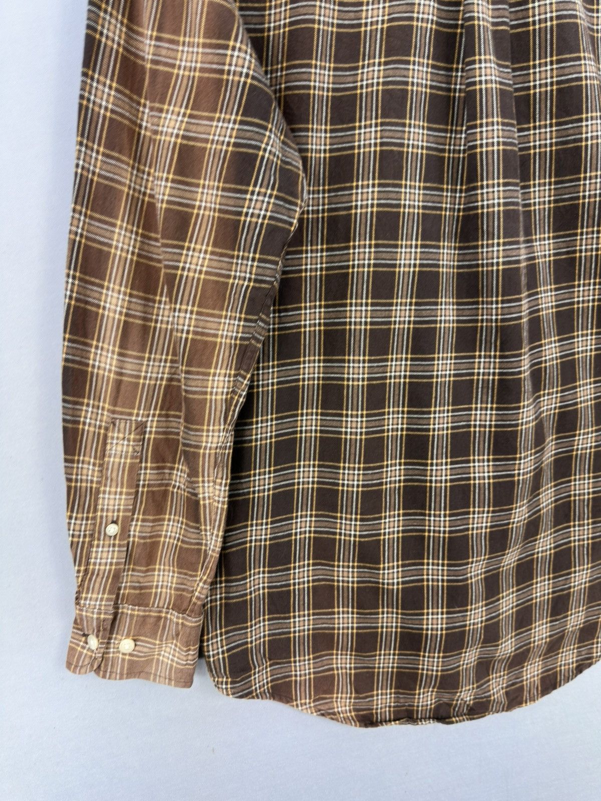 Timberland Vintage 90’s Timberland Plaid Check Flannel Shirt Button Up Size US L / EU 52-54 / 3 - 6 Thumbnail
