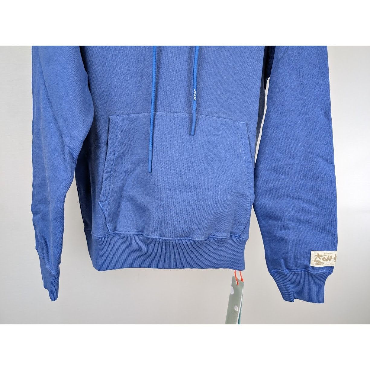 Off-White o1rshd1 SMR- Ibiza Hoodie in Blue White Size US M / EU 48-50 / 2 - 10 Thumbnail