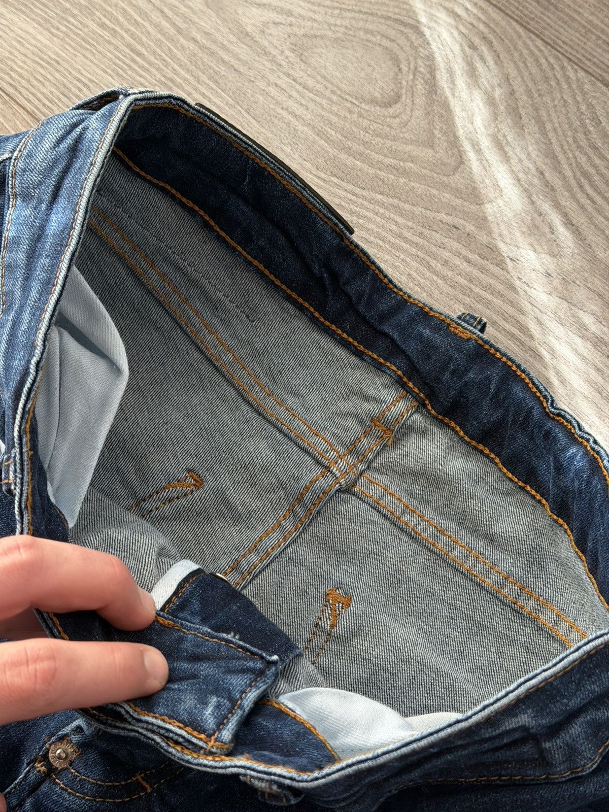 Dsquared2 Dsquared 2 New RRP: 520€ Big Logo 25 D Denim Jeans Size US 30 / EU 46 - 13 Thumbnail