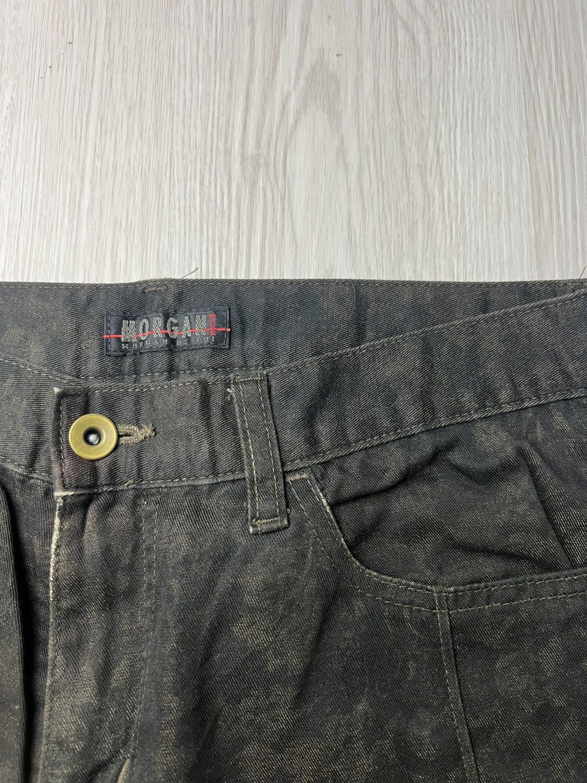 20471120 × Le Grande Bleu (L.G.B.) × Morgan Homme Morgan Homme Paisley Spiral Cut Flared Pants Size US 30 / EU 46 - 5 Thumbnail