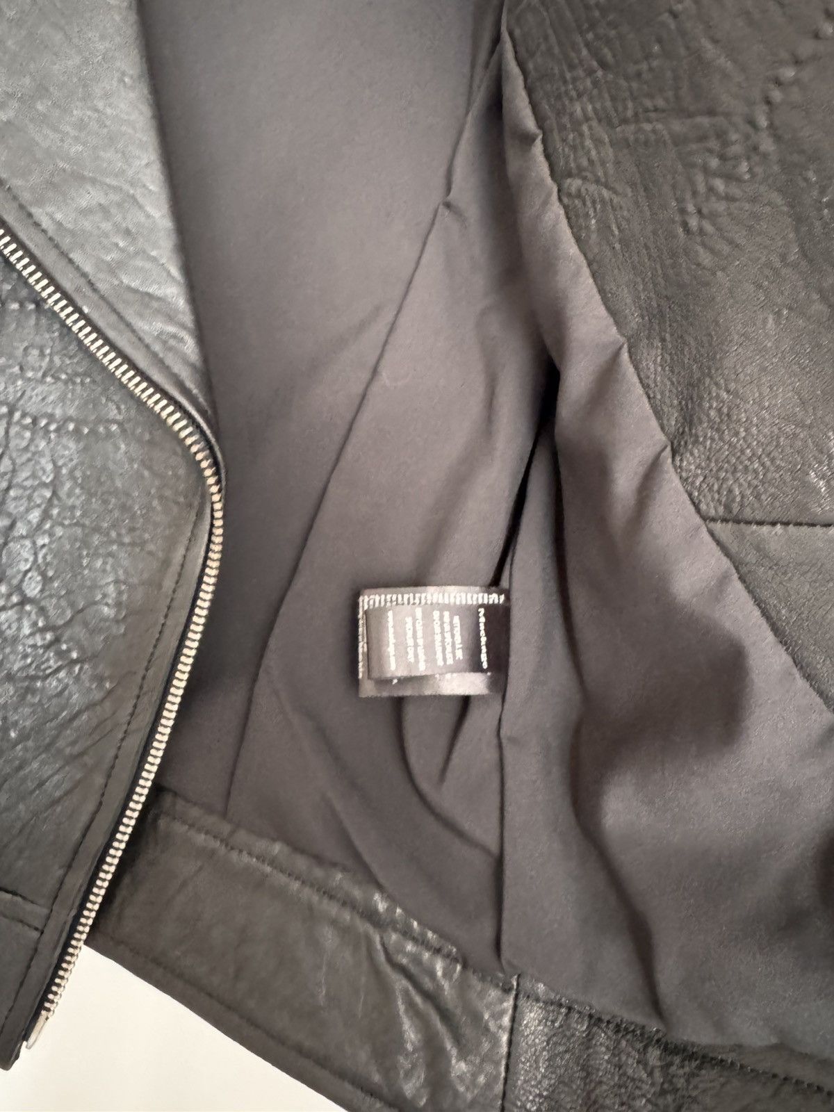 Mackage Mackage Black Leather Biker Jacket Small Brand New with Tags Size S / US 4 / IT 40 - 9 Thumbnail