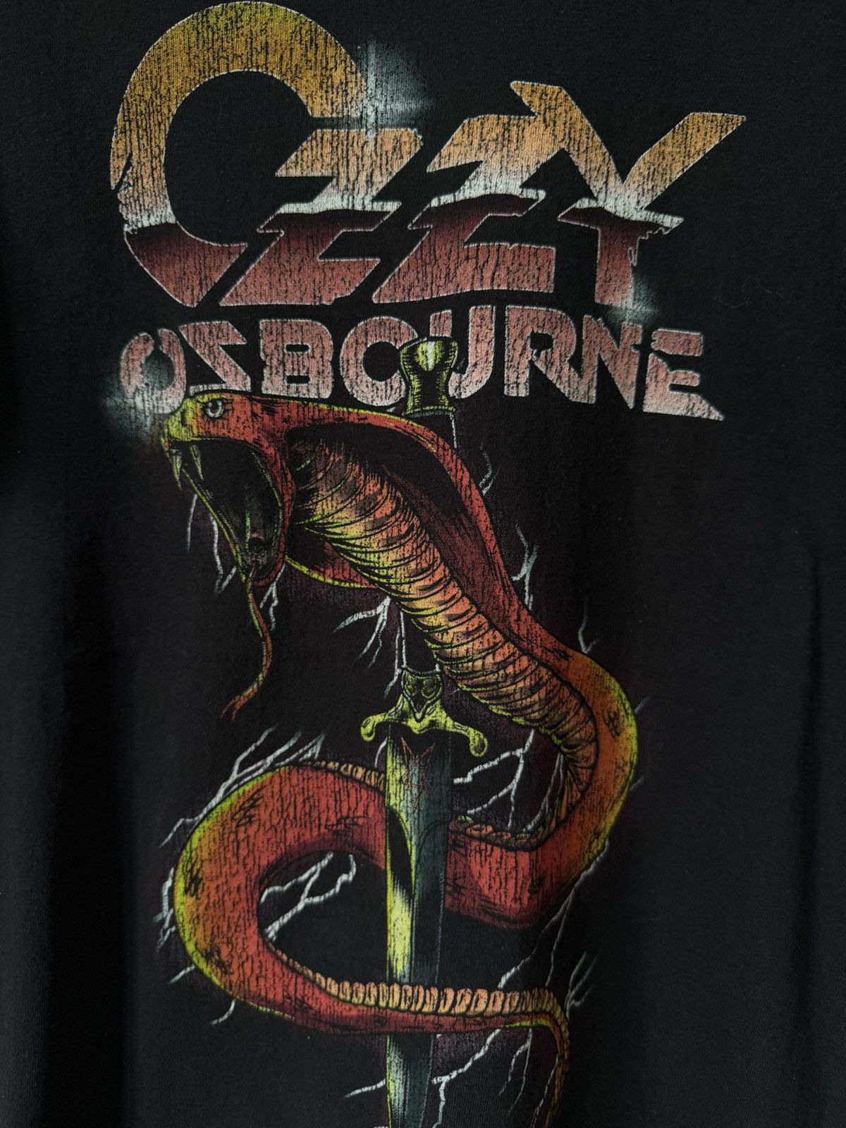Band Tees Vintage Ozzy Osbourne Band Tee Size US M / EU 48-50 / 2 - 2 Thumbnail