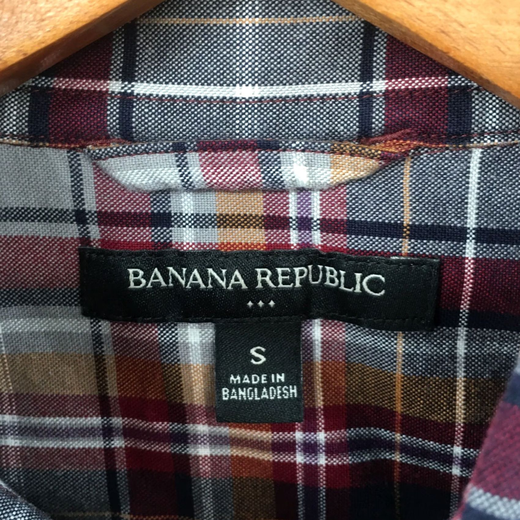 Banana Republic Banana Republic Casual Button Down Shirt Mens S Multi Plaid Long Sleeve Shirt Size US S / EU 44-46 / 1 - 6 Thumbnail
