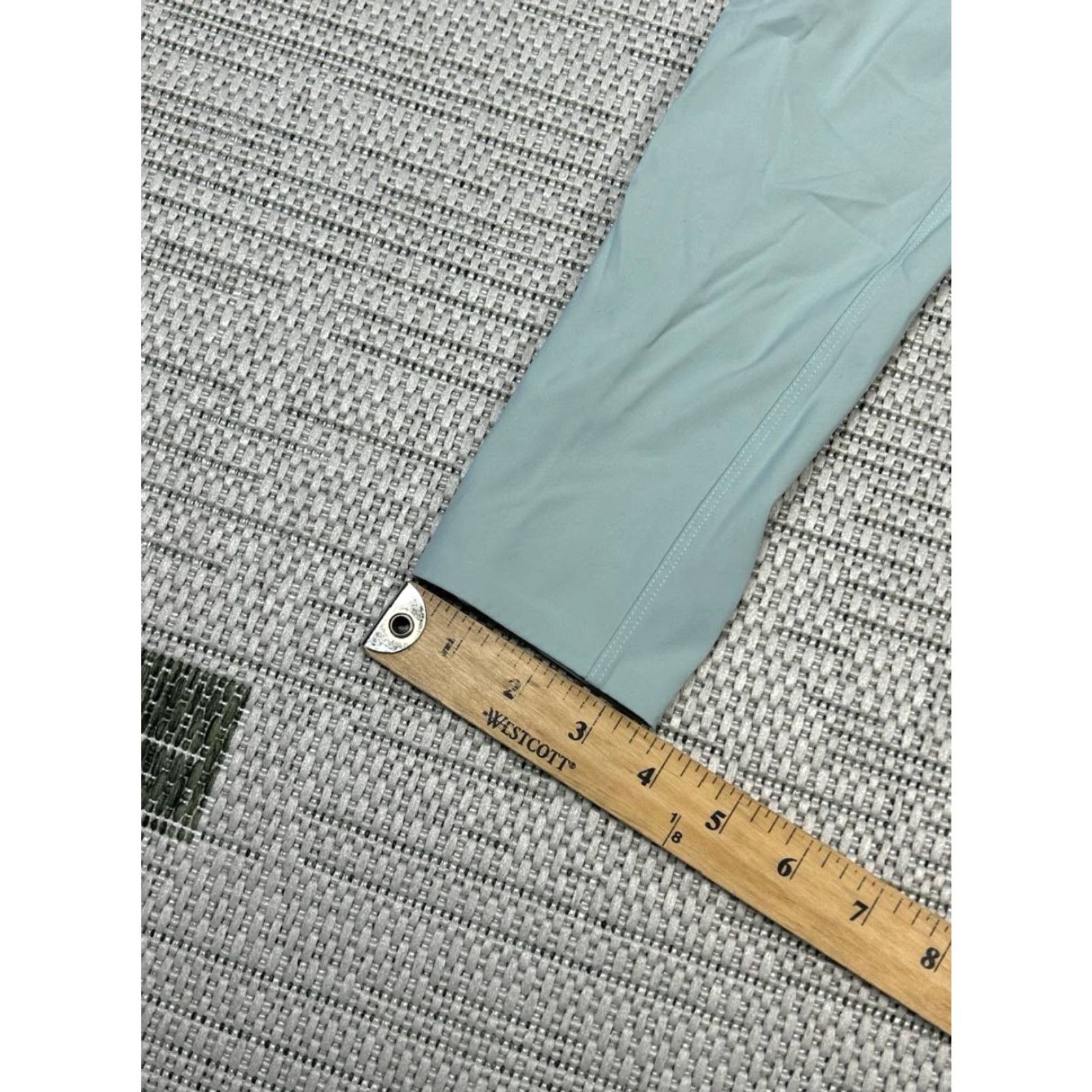 Vintage On Running Leggings Womens XS Light Blue Long Size 26" / US 2 / IT 38 - 4 Thumbnail