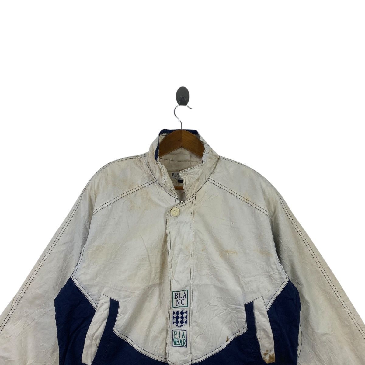 Vintage Vintage BLANC PIA SPORT Racing Team F1 Jacket Parka Outdoor Size US L / EU 52-54 / 3 - 2 Thumbnail