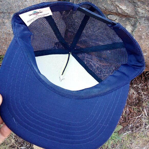 Vintage DS Vintage Cedar Cycle Ski-Doo Suzuki Snap Trucker Hat Cap Size ONE SIZE - 6 Thumbnail