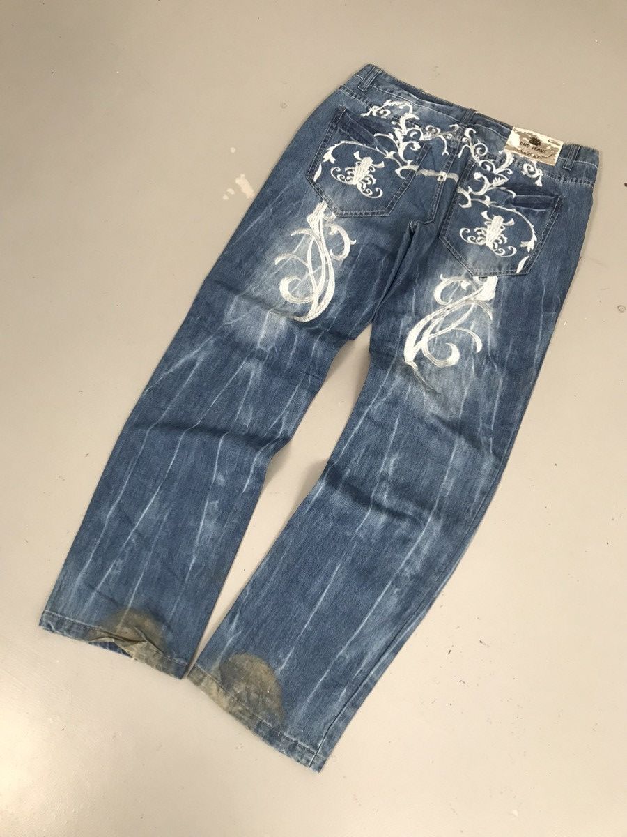 JNCO × Vintage Vintage dnd jeans embroidered denim Size US 36 / EU 52 - 2 Thumbnail