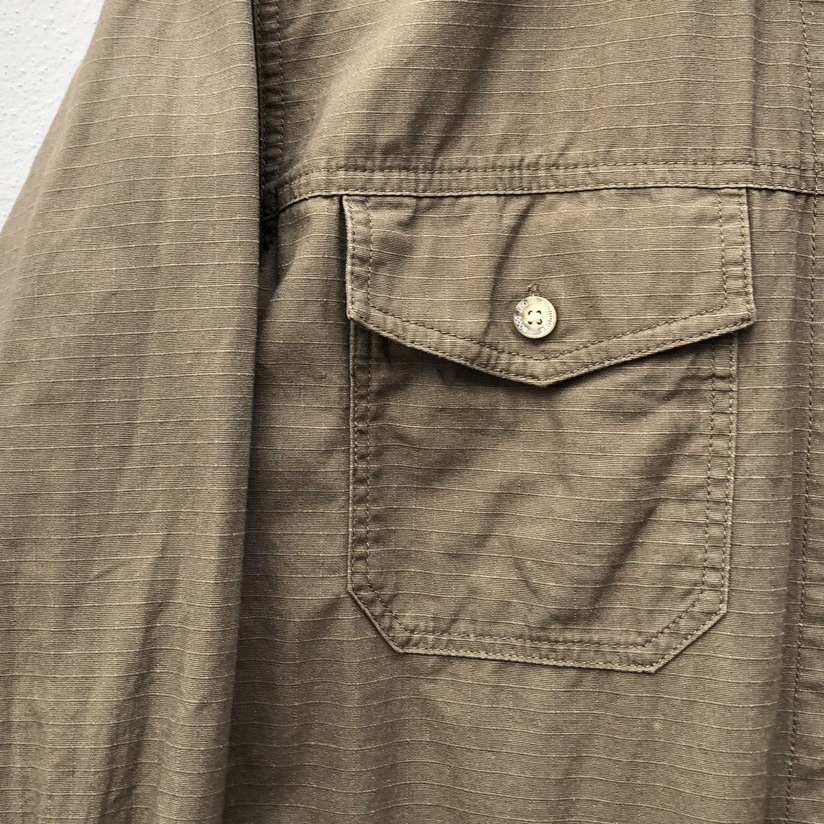 Japanese Brand Outdoor Products Khakis Zipper Jacket Size US L / EU 52-54 / 3 - 7 Thumbnail