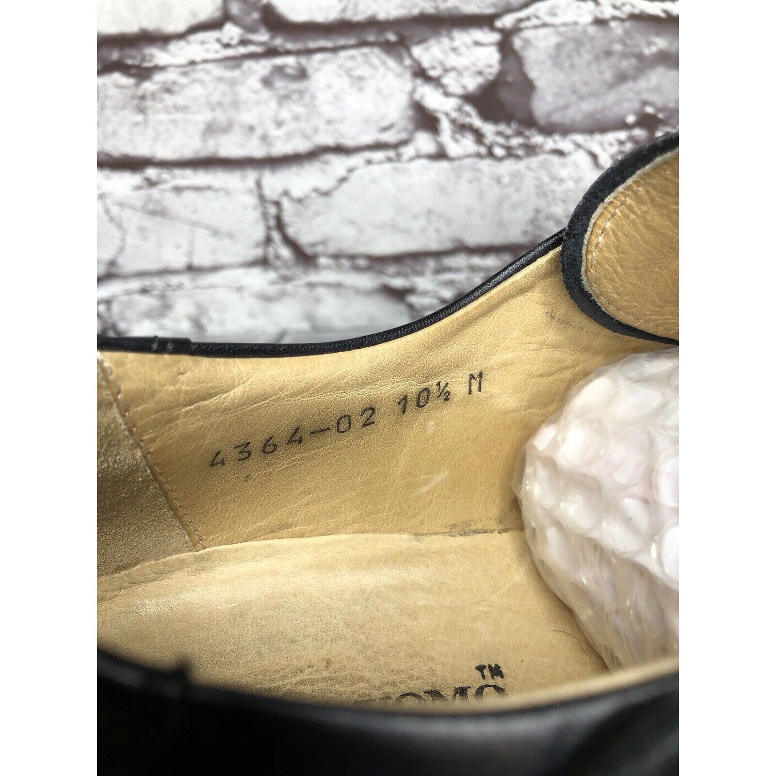 Pronto Uomo Pronto Uomo Black Leather Oxford Derby Lace Up Dress Shoes M Size US 10.5 / EU 43-44 - 20 Thumbnail