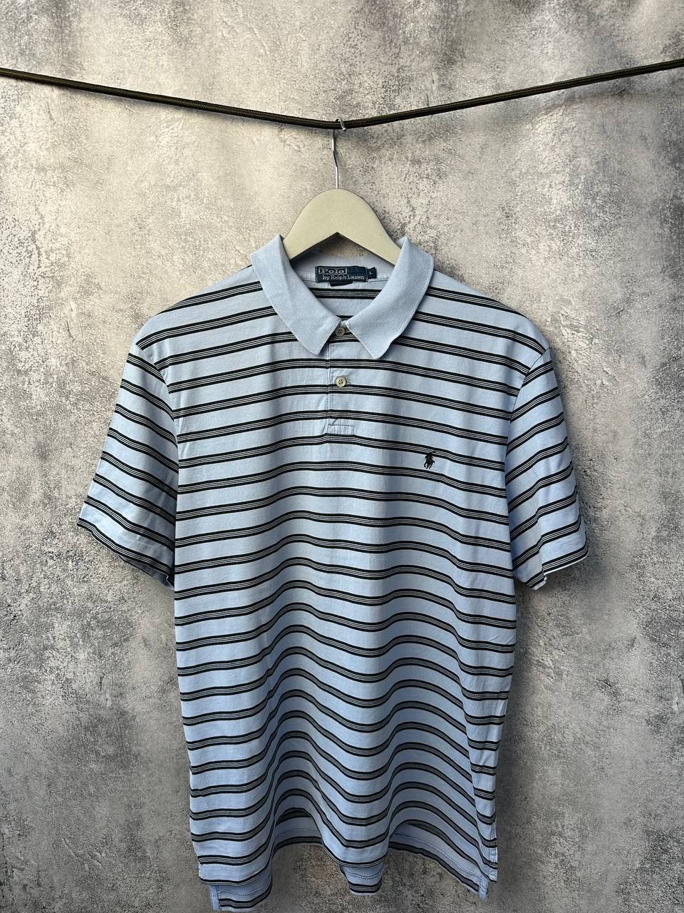 Polo Ralph Lauren Polo Ralph Lauren Vintage Polo T-Shirt Striped Peru Shirt Size US L / EU 52-54 / 3 - 2 Thumbnail