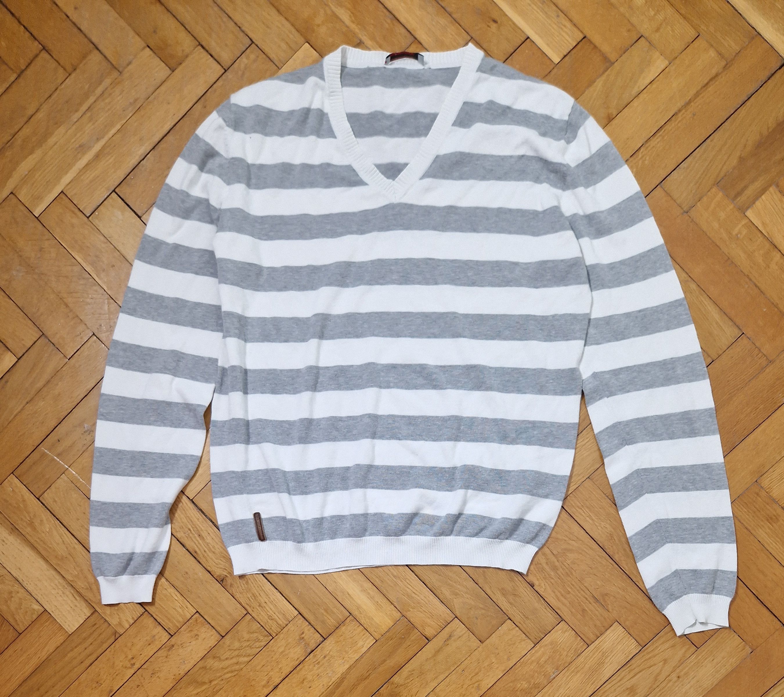 Prada Prada A/W 2006 stripped sweater archive Size US L / EU 52-54 / 3 - 1 Thumbnail
