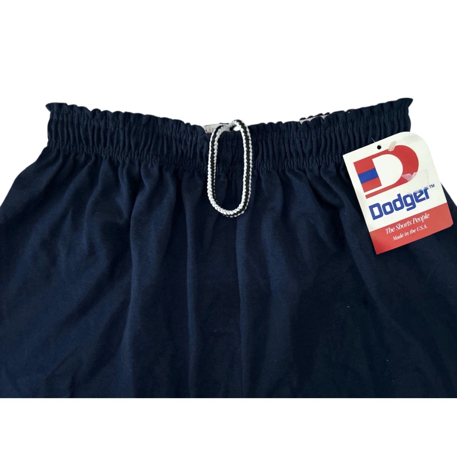 Vintage VINTAGE Dodger Gym Shorts Mens S Deadstock NWT 90s Made in USA Navy Blue 50/50 Athletic Size US 29 - 3 Thumbnail