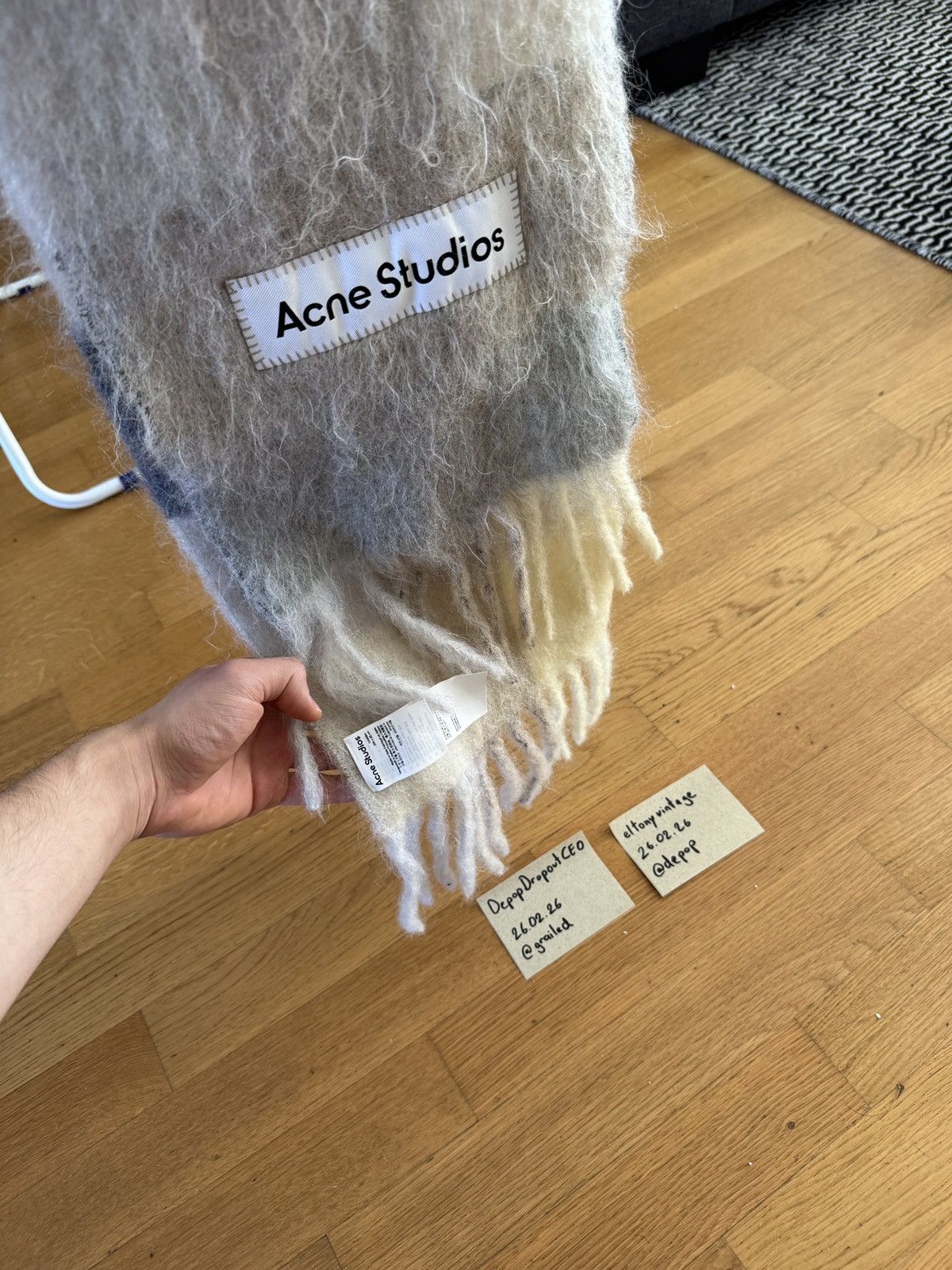 Acne Studios Acne Studios Scarf Size ONE SIZE - 1 Thumbnail