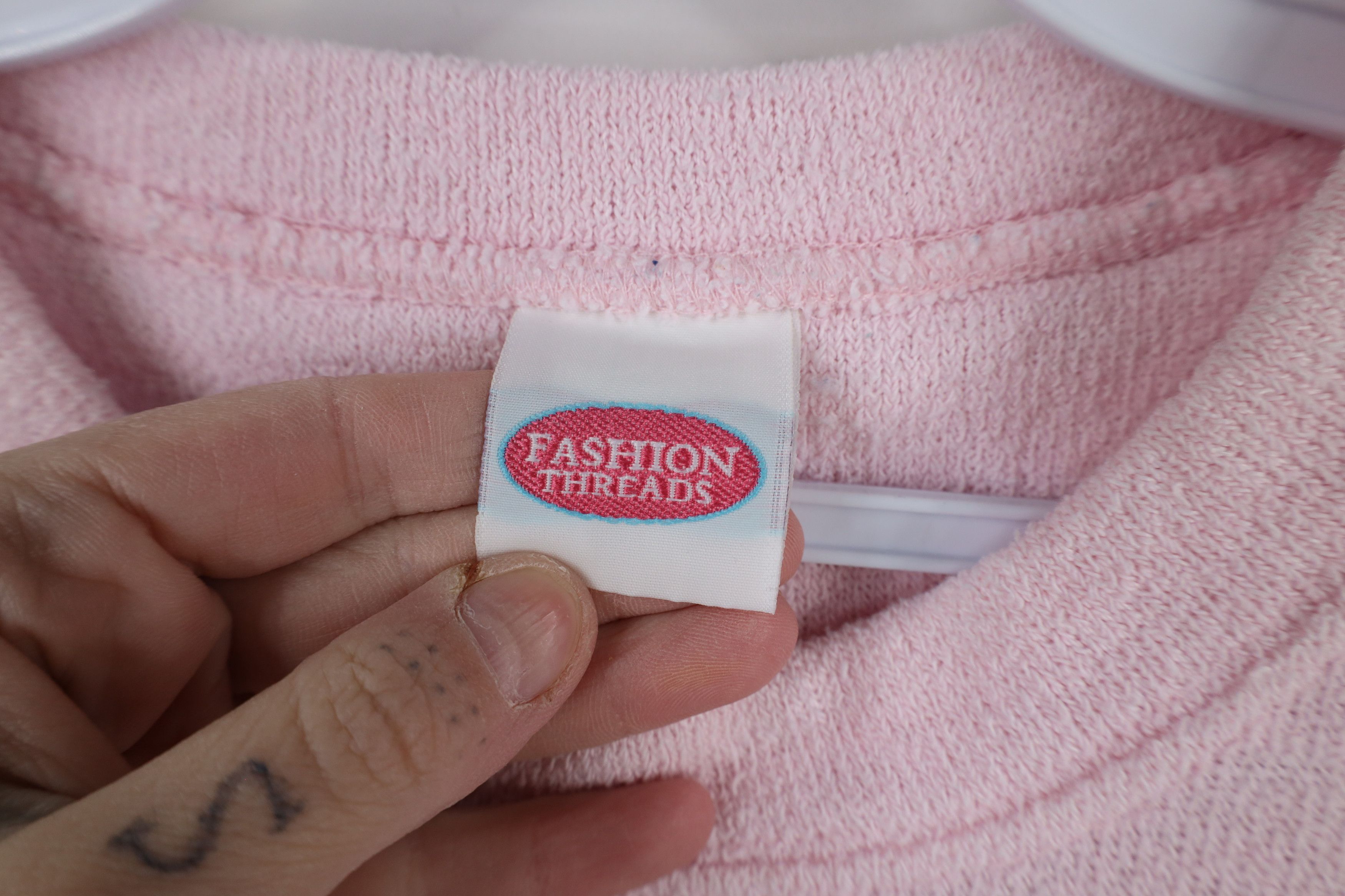 Cabelas × Vintage Vintage 90s Cabelas Flower Terry Cloth Sweatshirt Pink Size M / US 6-8 / IT 42-44 - 10 Thumbnail