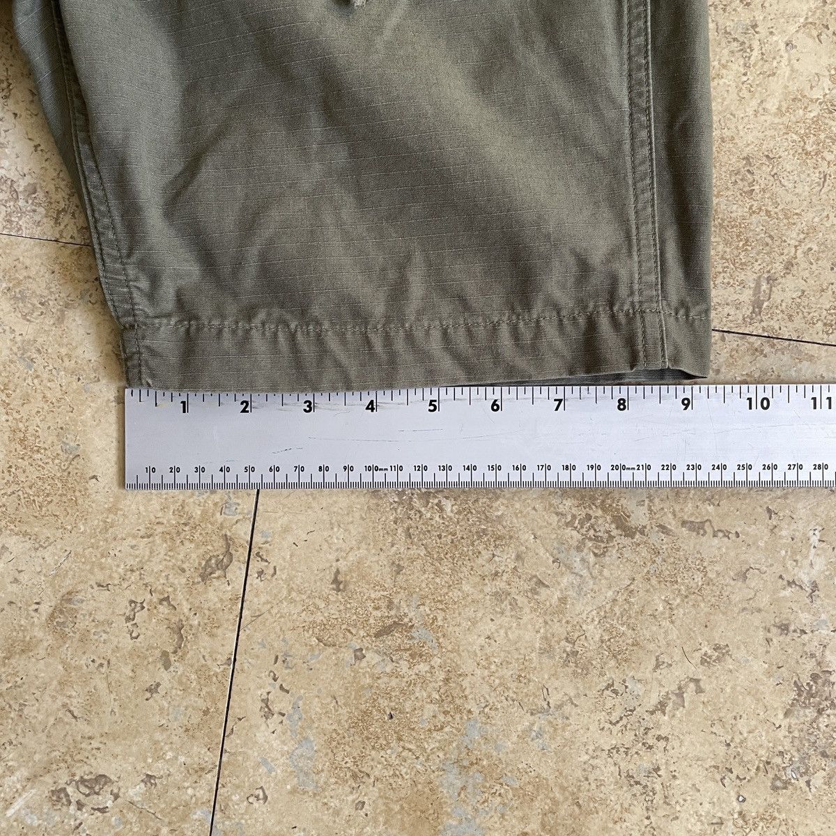 Orslow Orslow New Yorker Straight-Leg Ripstop Cotton Shorts Size US 29 - 8 Thumbnail
