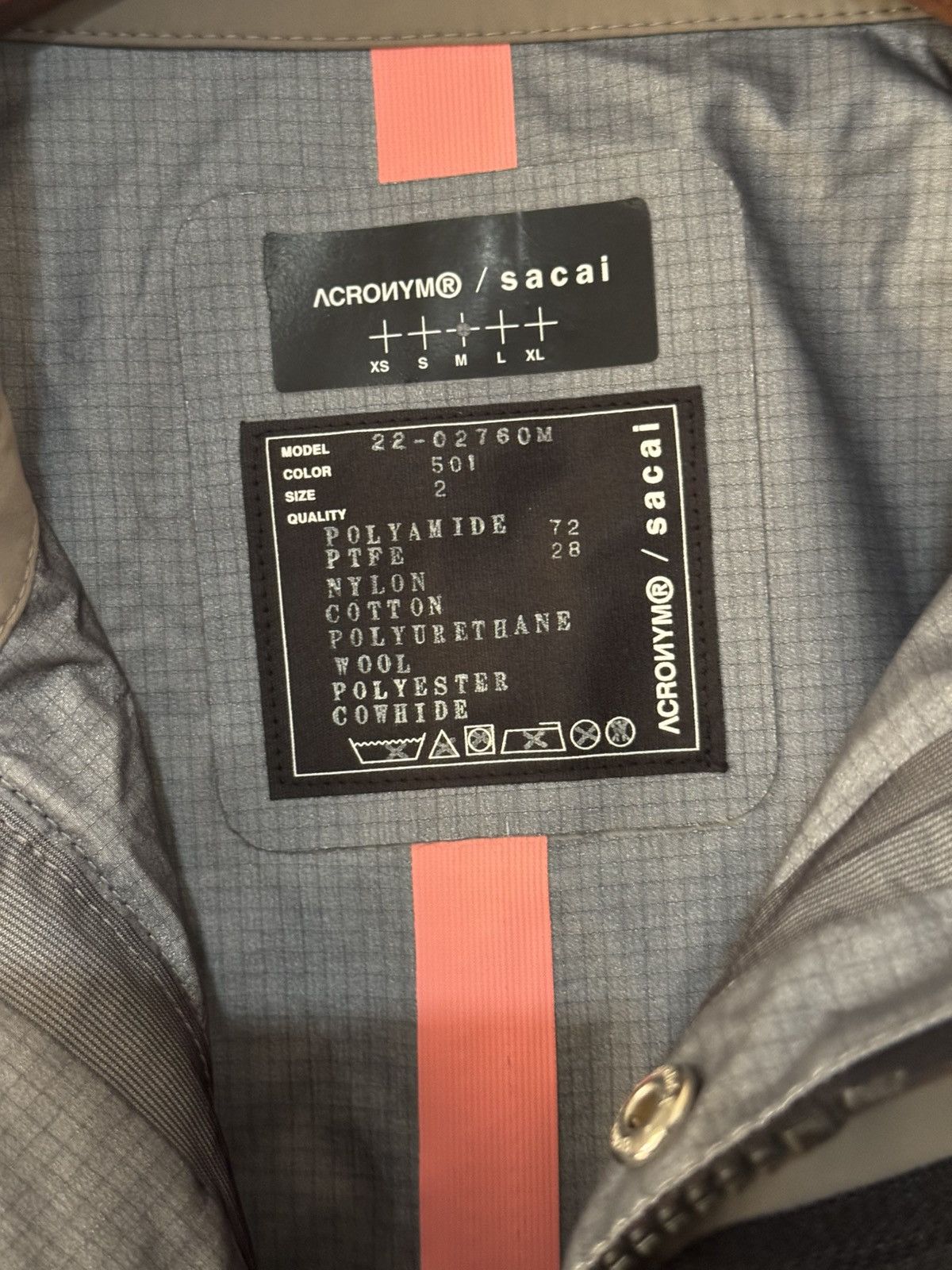 Acronym × Sacai Sac-j2760 trench coat - alpha green SIZE 2/M Size US M / EU 48-50 / 2 - 7 Thumbnail