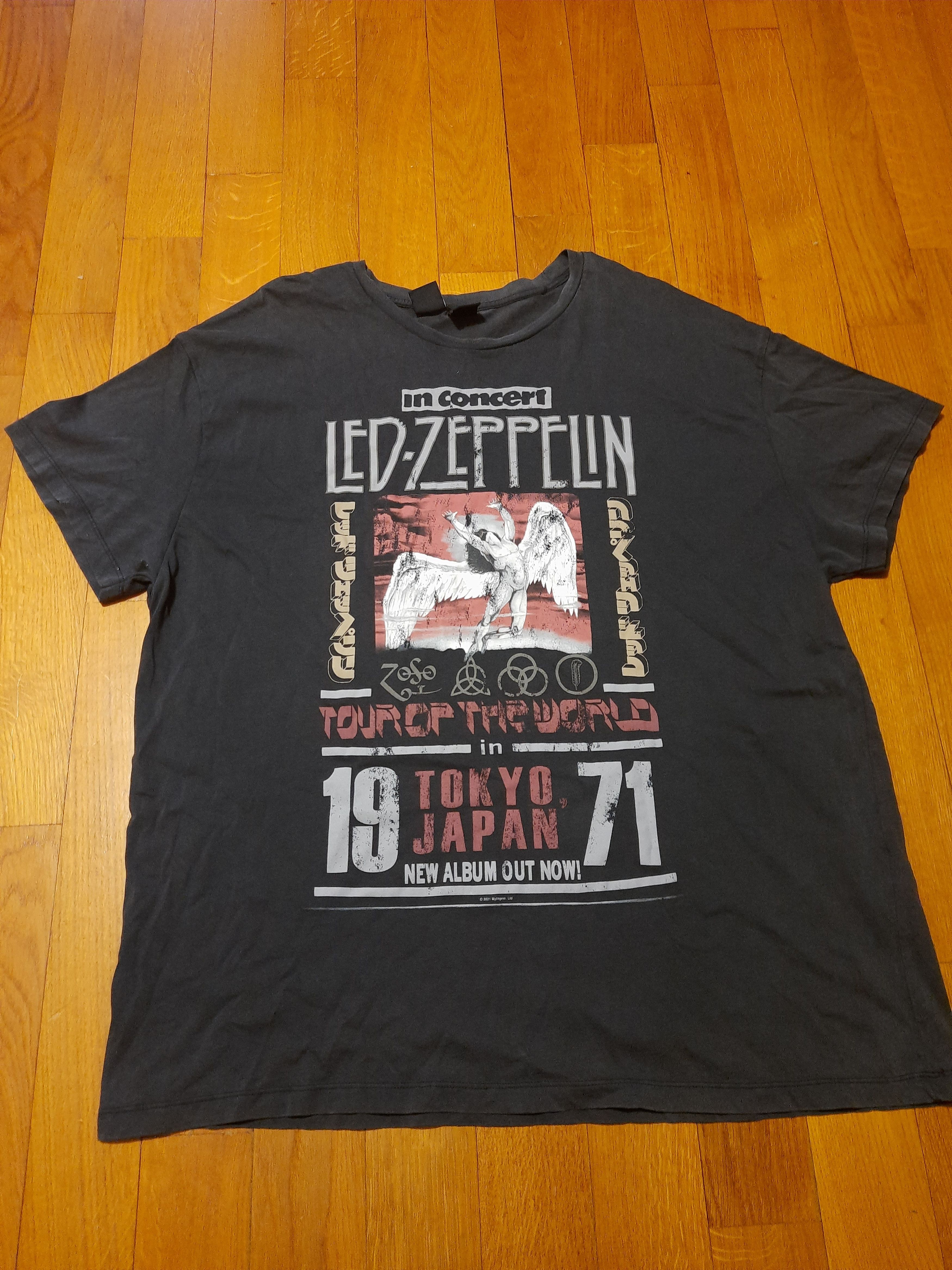 Band Tees Led Zeppelin Vintage T Shirt Size US L / EU 52-54 / 3 - 1 Thumbnail