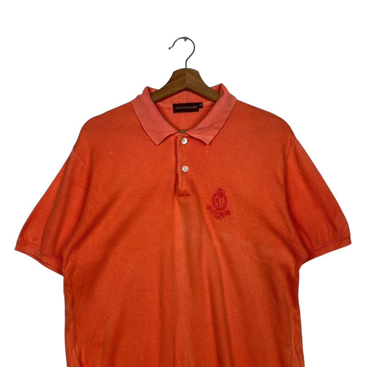Chaps Ralph Lauren Chaps Ralph Lauren Short Sleeve Polo Sweatshirt #1706-C76 Size US M / EU 48-50 / 2 - 2 Thumbnail