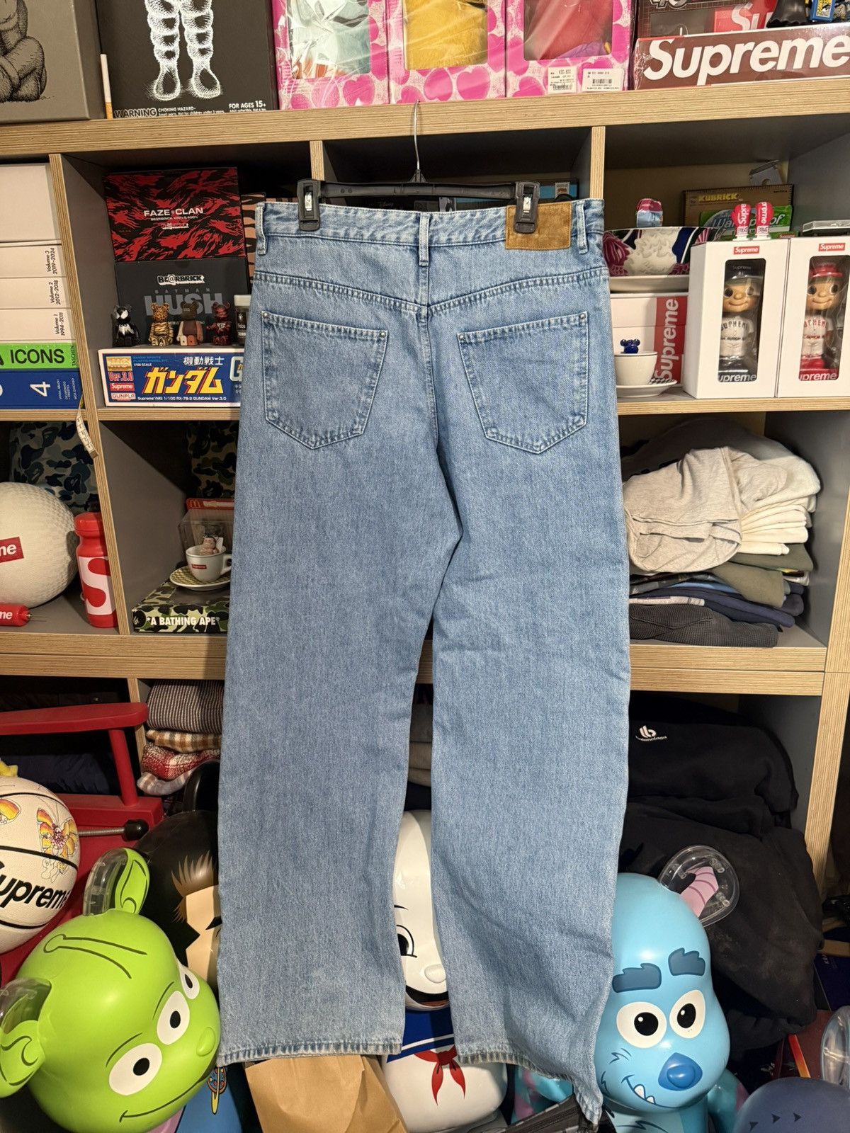 Louis Vuitton Louis Vuitton Lightwash Skater Monogram Jeans Size US 31 - 4 Thumbnail