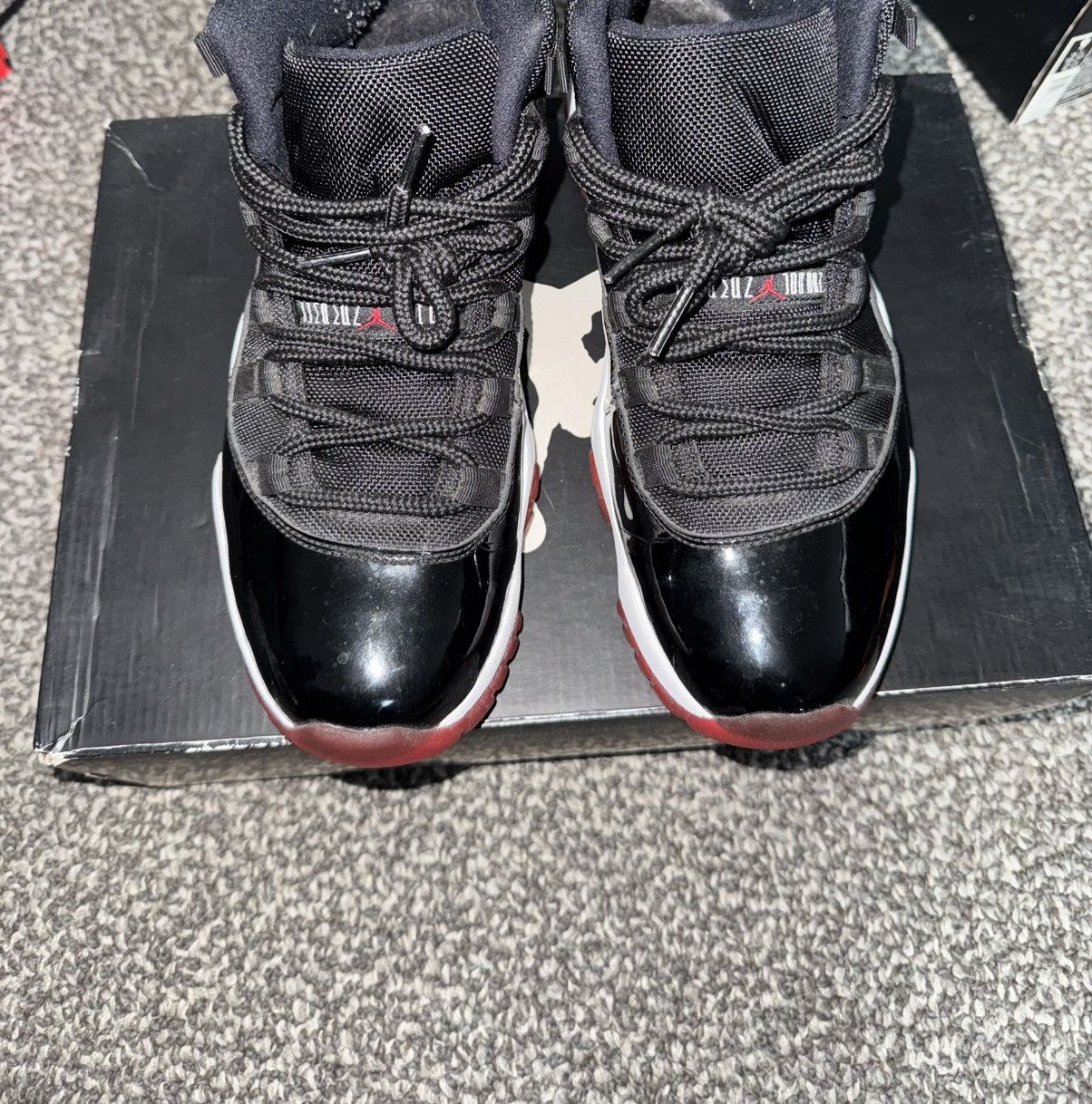 Jordan Brand Jordan 11 Retro Playoffs “Bred” 2012 Size US 9 / EU 42 - 4 Thumbnail