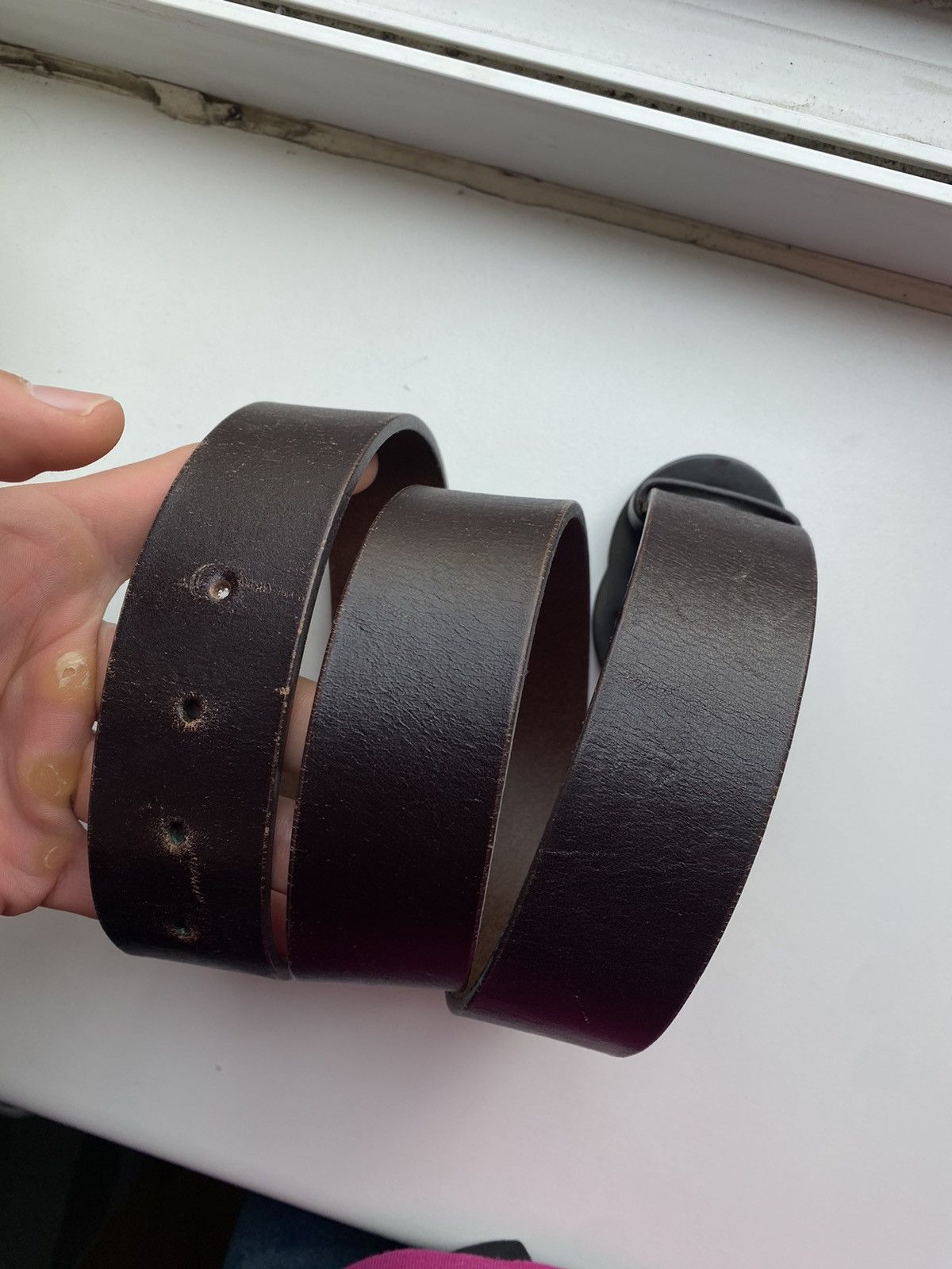 Gucci Gucci Leather GG Belt Size ONE SIZE - 4 Thumbnail