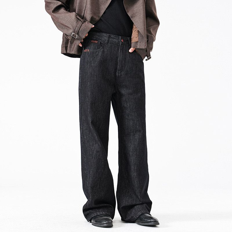 Jean Men's heavyweight wide-leg straight jeans Size US 32 / EU 48 - 2 Thumbnail