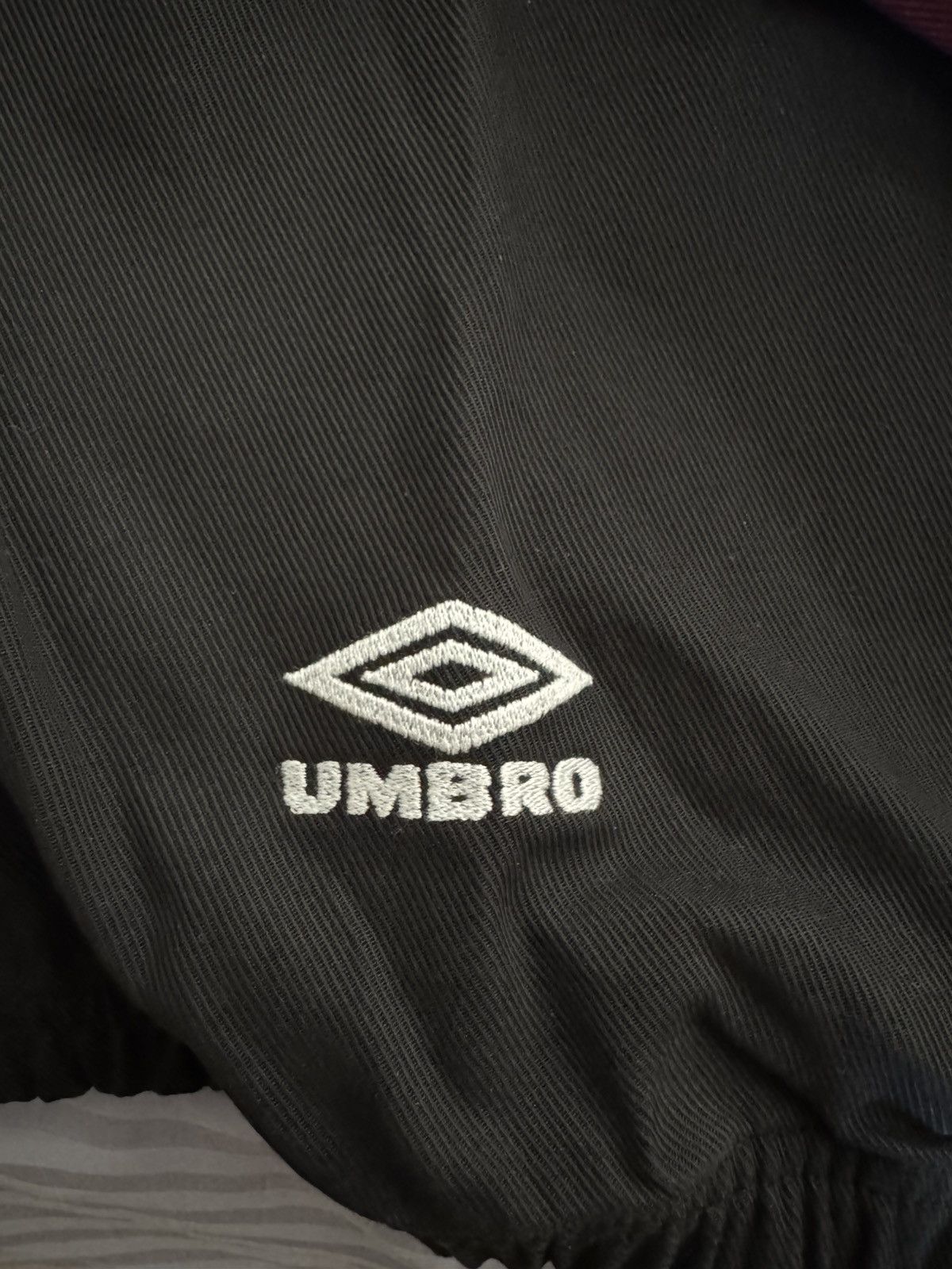 Slam Jam × Umbro Umbro x Slam Jam - 1993 Drill Polo - Black/Burgundy - US XL Size US XL / EU 56 / 4 - 3 Thumbnail